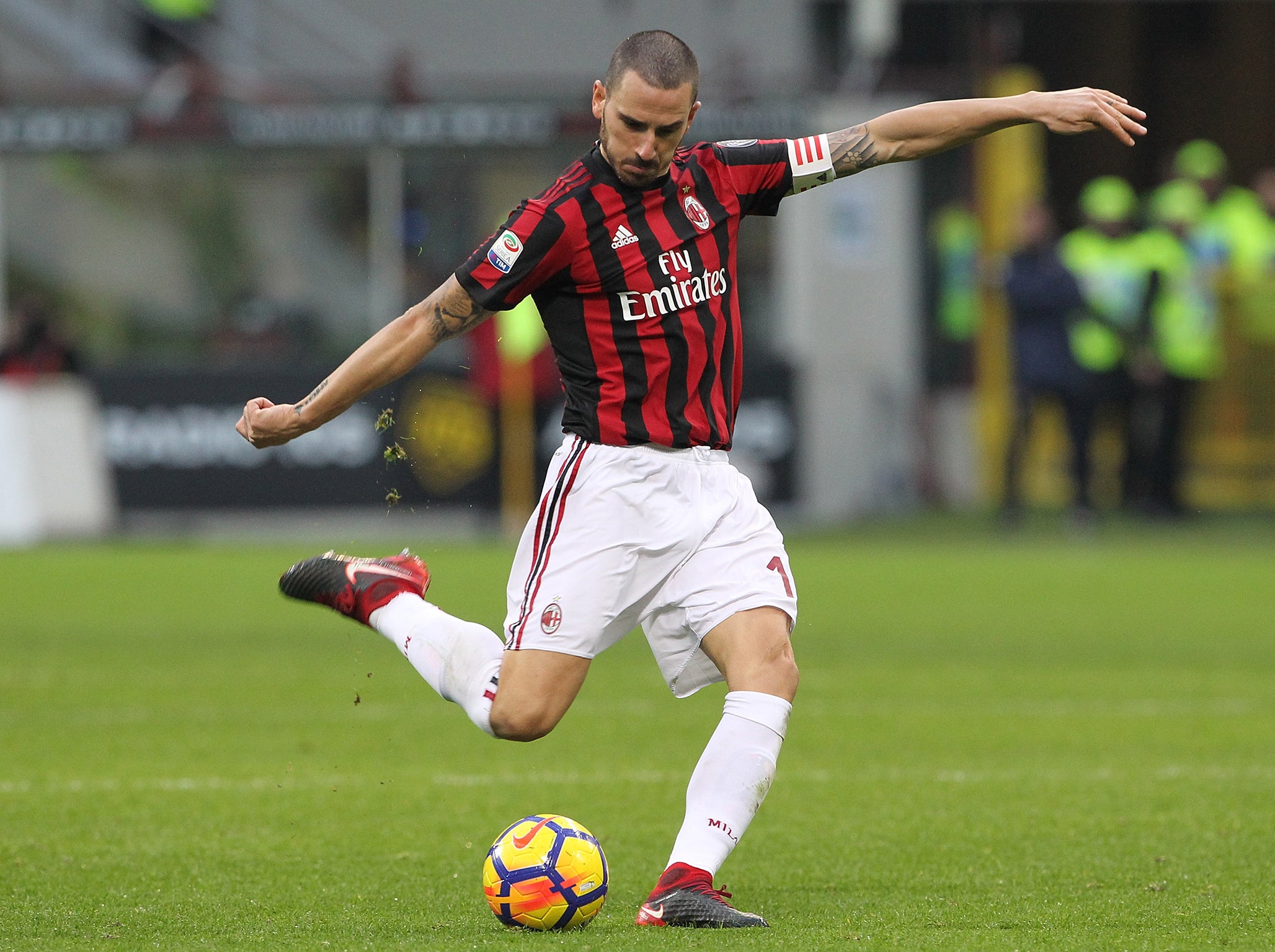 Leonardo Bonucci only moved to AC Milan last summer