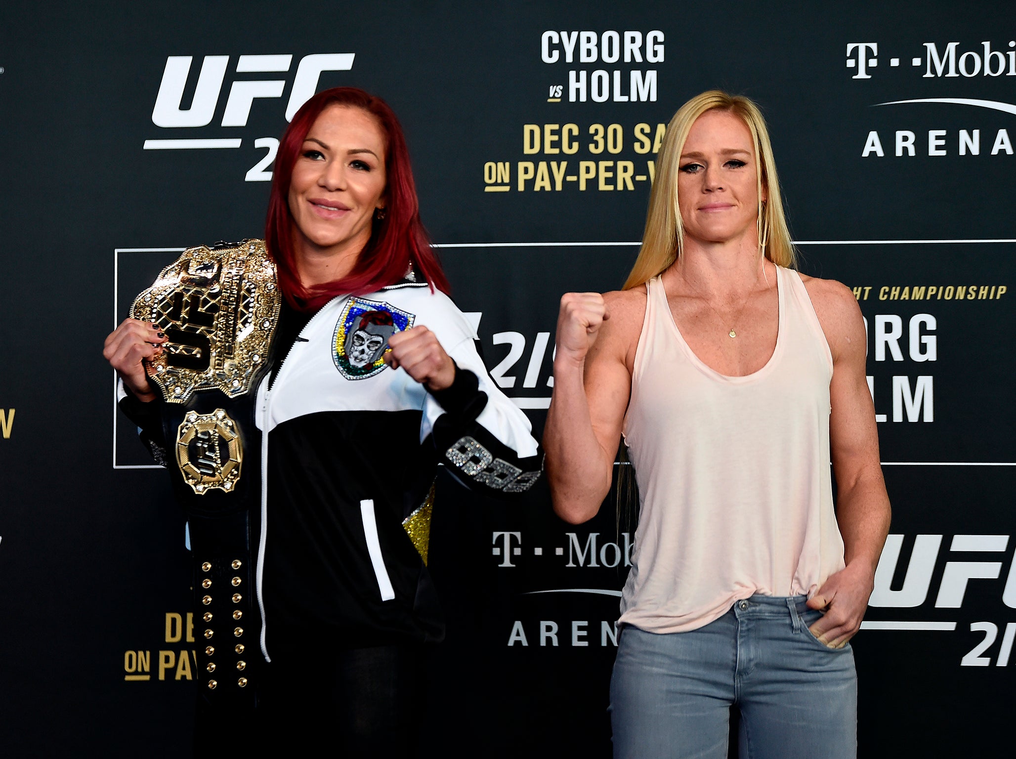 Cris Cyborg and Holly Holm headline UFC 218