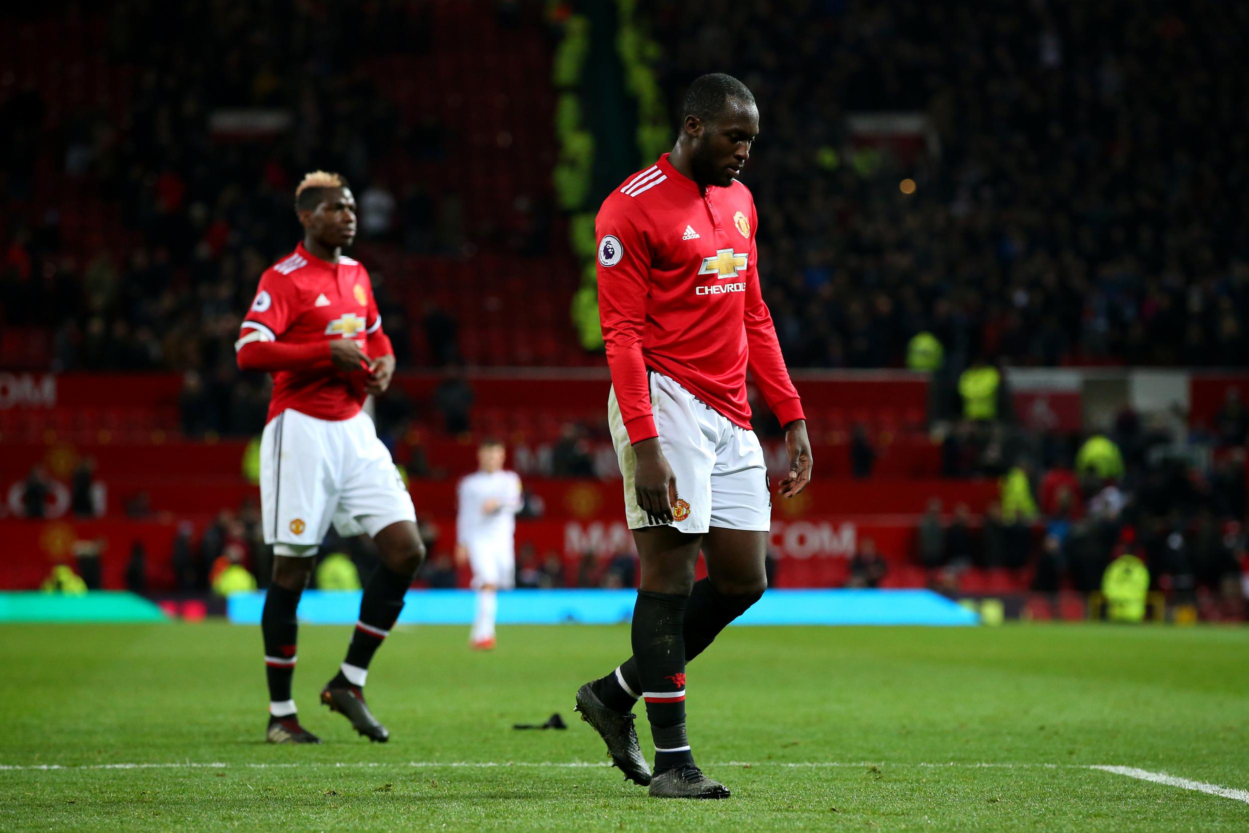 Romelu Lukaku has cut a frustrated figure recently