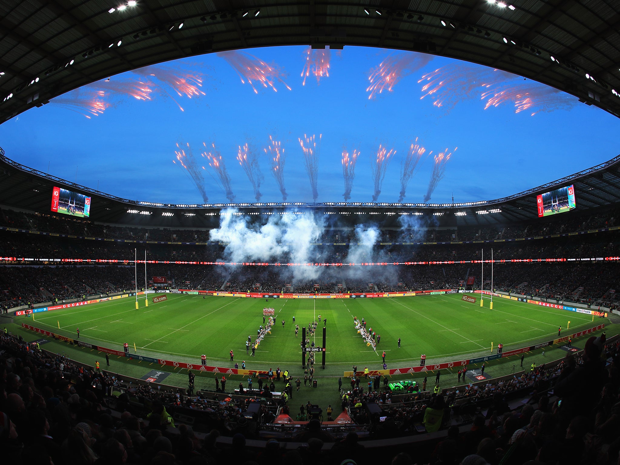 This will be the 10th time Harlequins have taken their festive fixture to Twickenham