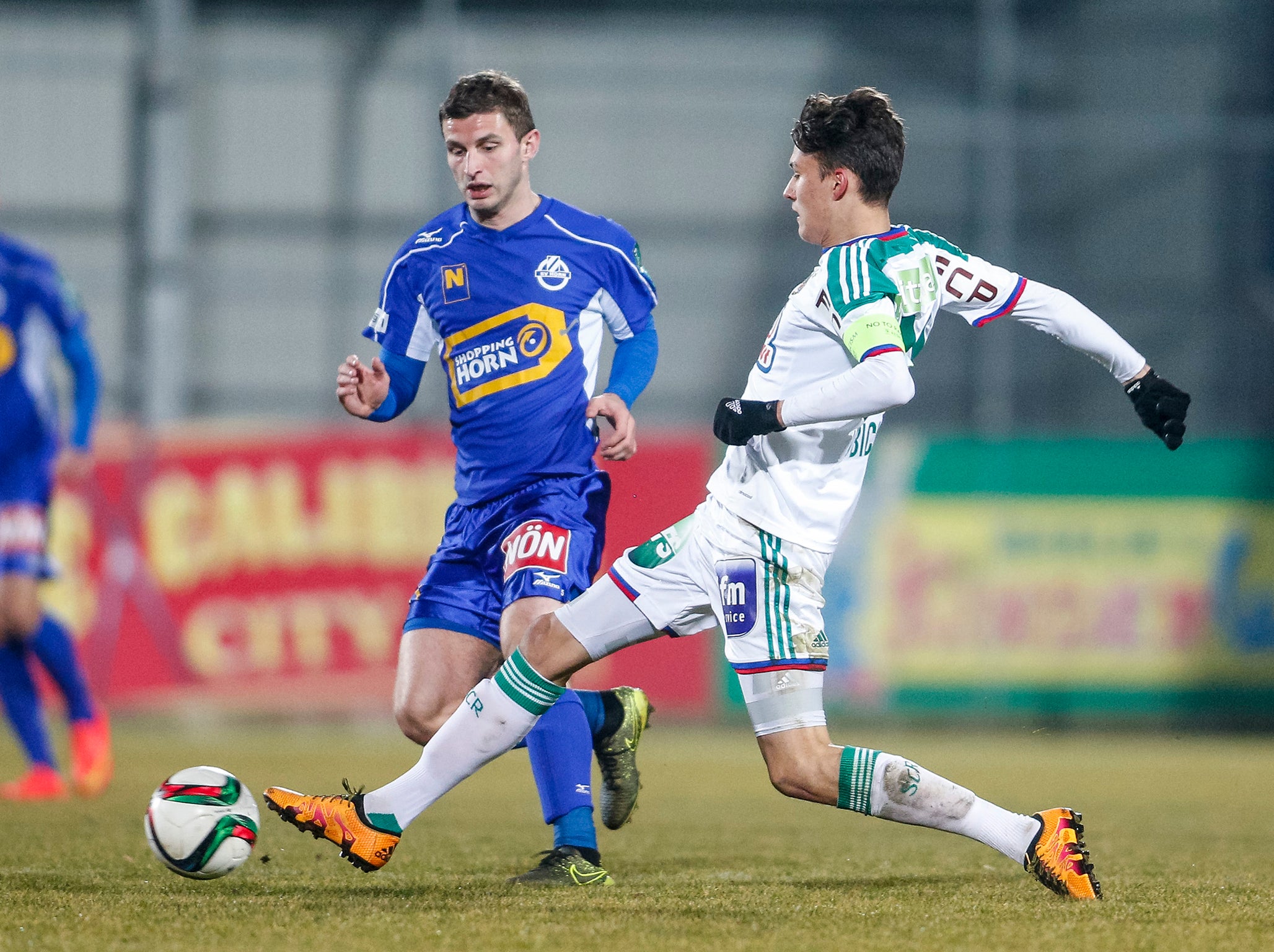 Dejan Ljubicic (R) in action for Vienna's reserve team last season