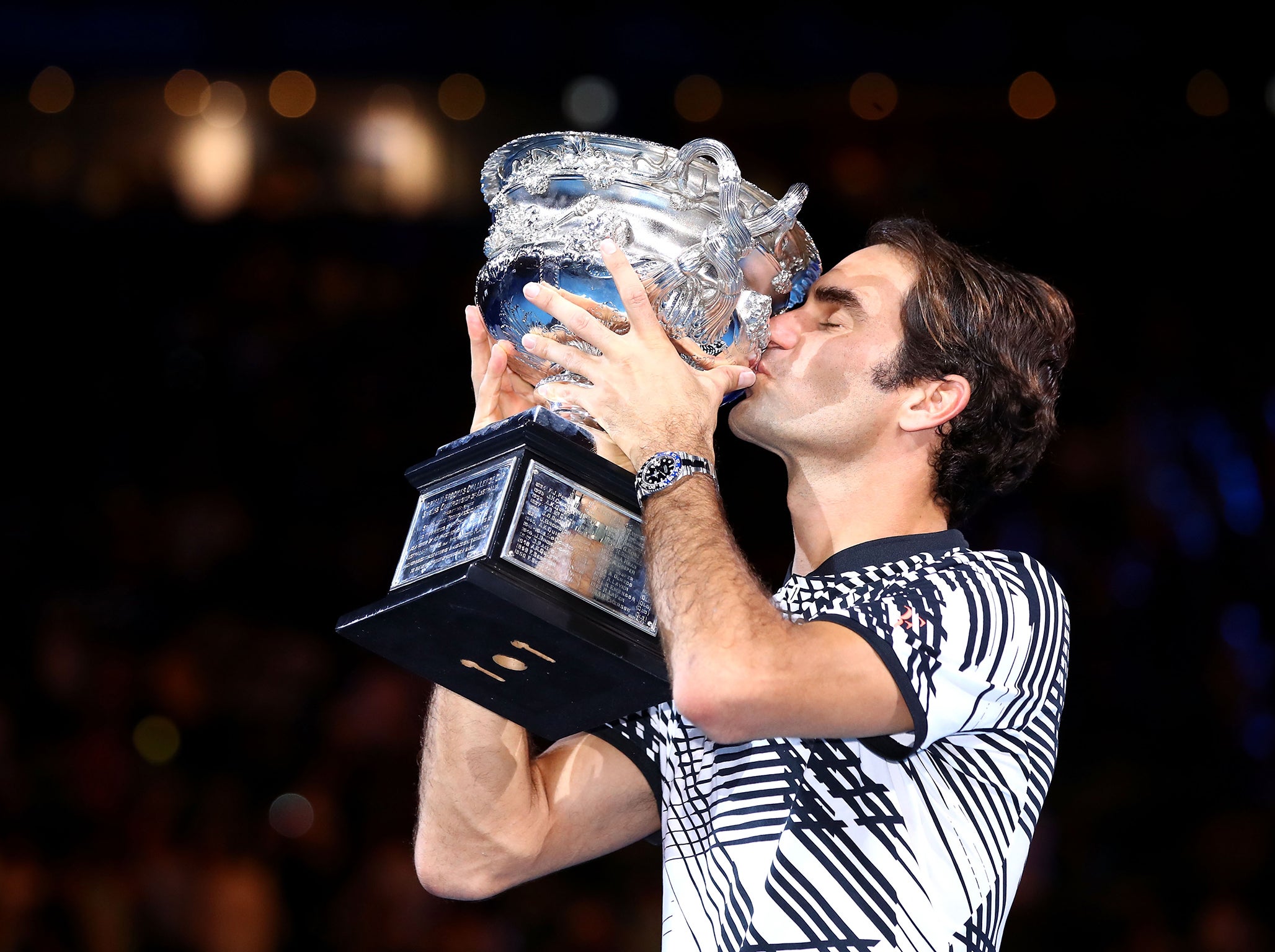 Federer is the bookmakers' favourite to win the 2018 Australian Open