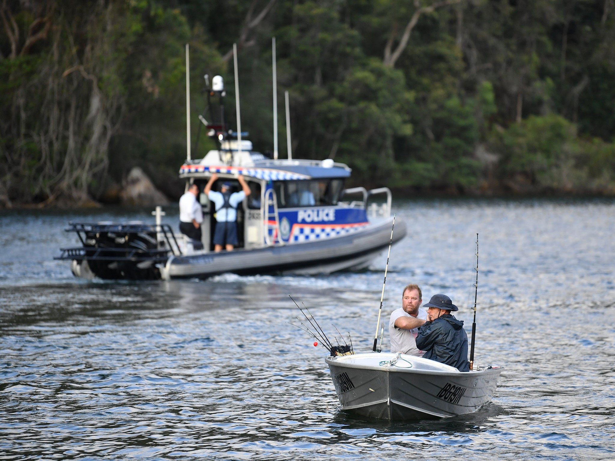 Emergency services at the scene of the crash