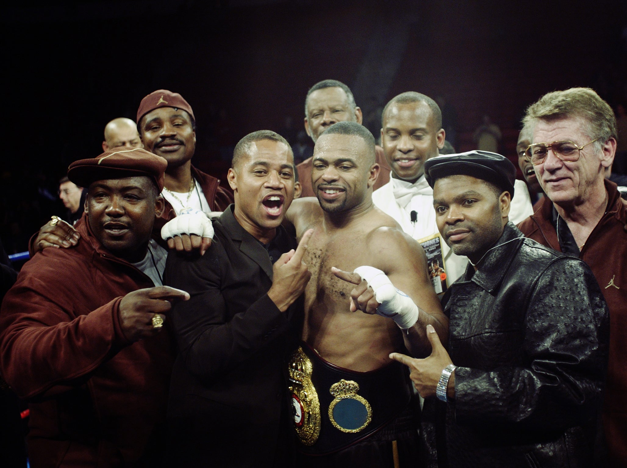 His finest hour - winning the WBA heavyweight title from Ruiz in 2003