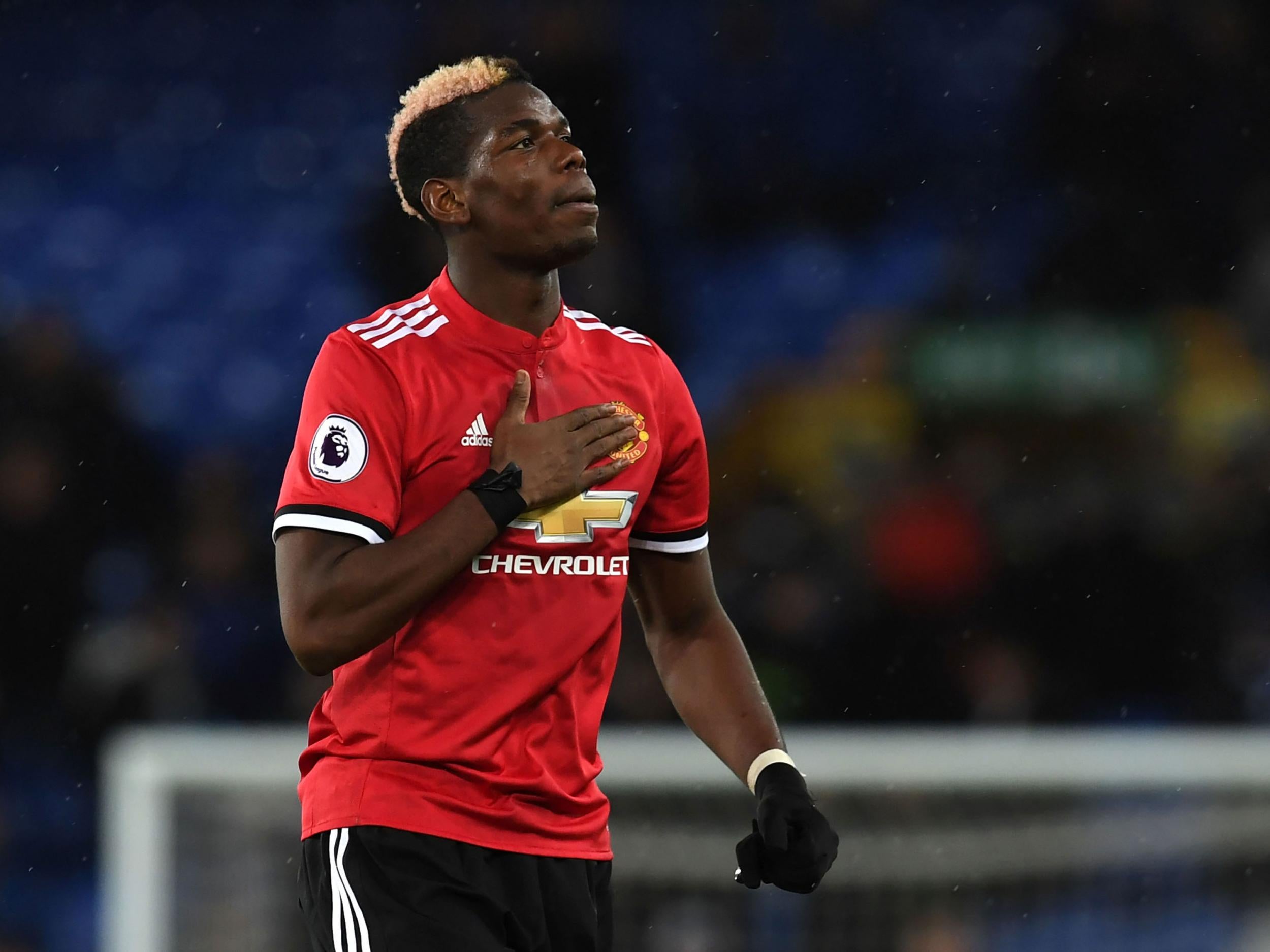 Paul Pogba put in a star performance against Stoke on Monday night