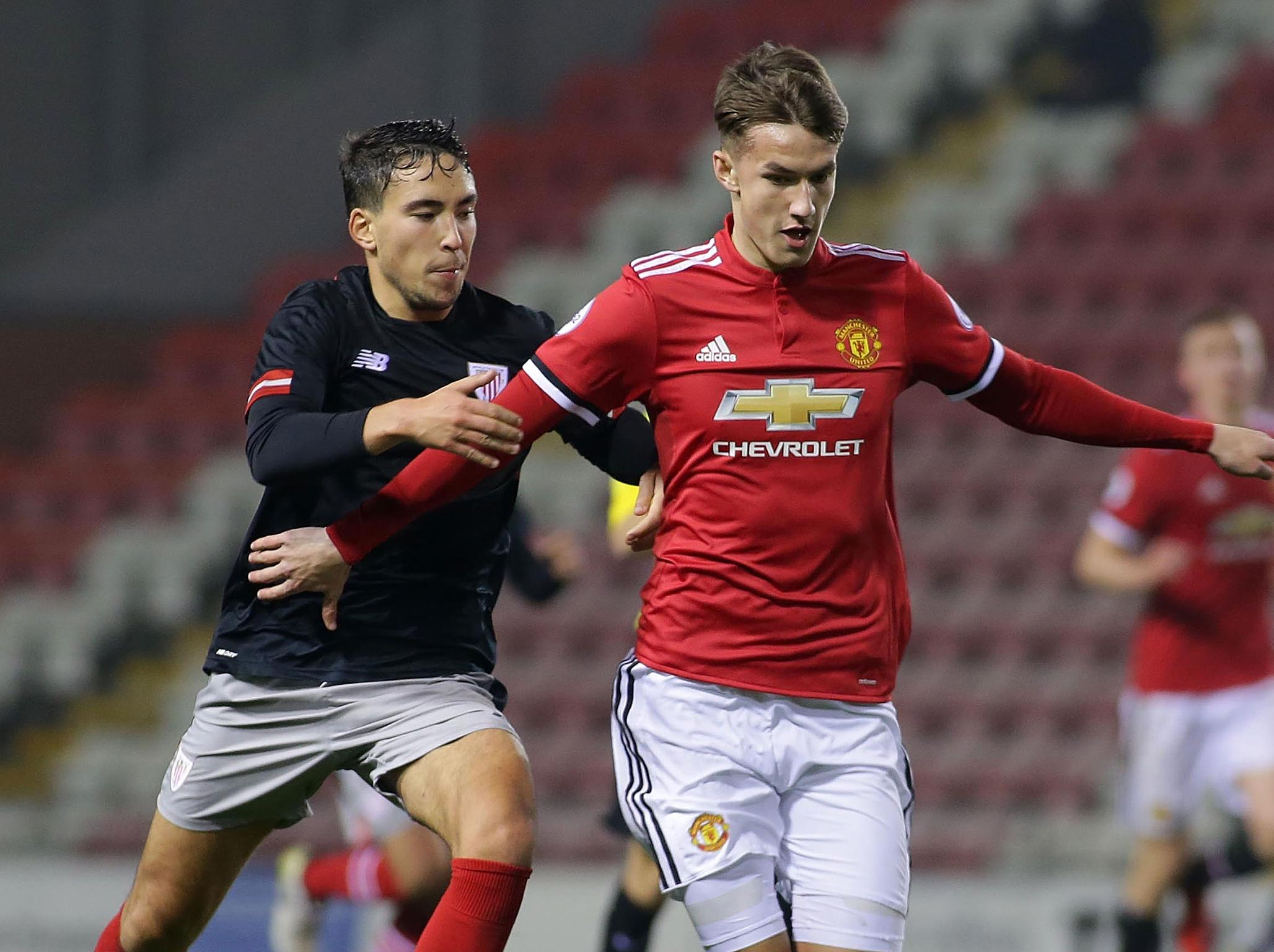 Perhaps the most talented of his group at Manchester United, Gribbin is an all-round midfielder who is set for a big year. He has missed the first half of this season with injury but is now back and ready to impress again for the Under-23s. Gribbin, a local boy from Salford, certainly has all the attributes required to make it. Tall but supremely well-balanced, technically sharp and able to glide past opponents in the middle of the pitch, Gribbin, also a set-piece expert, is already a stylish player who just needs to