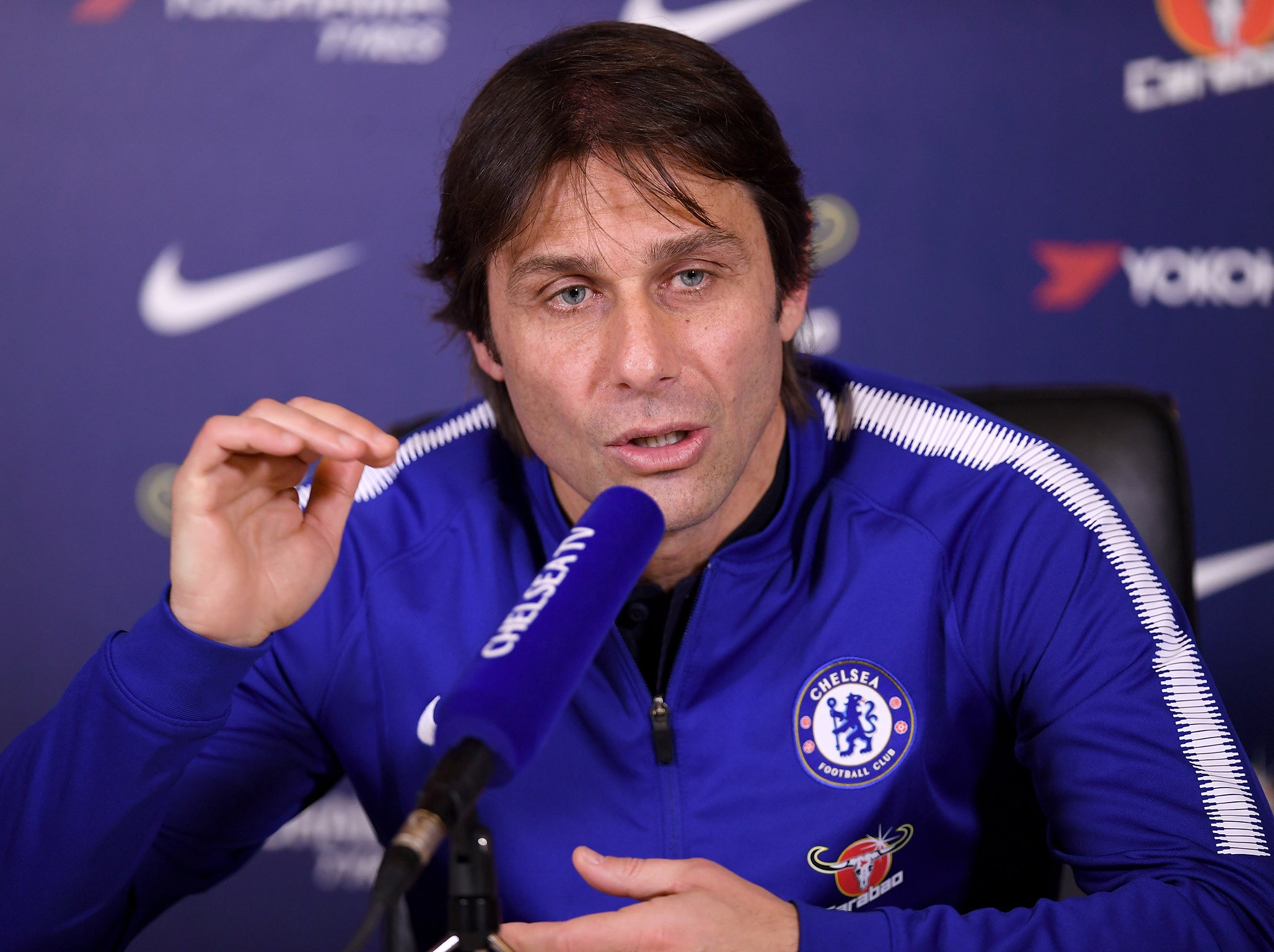 Conte refused to give assurances over his future