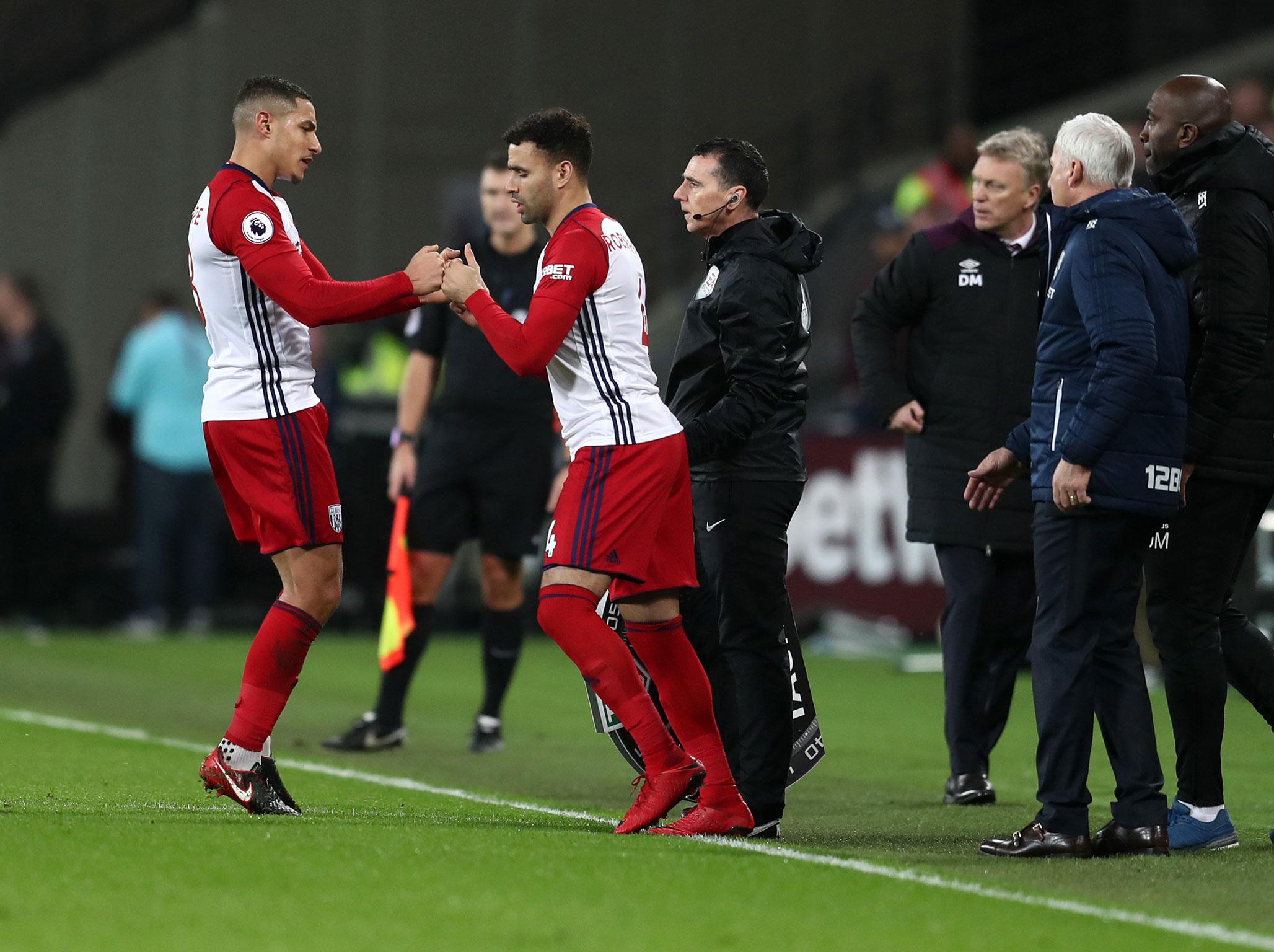 Livermore was shouted at shortly after being substituted