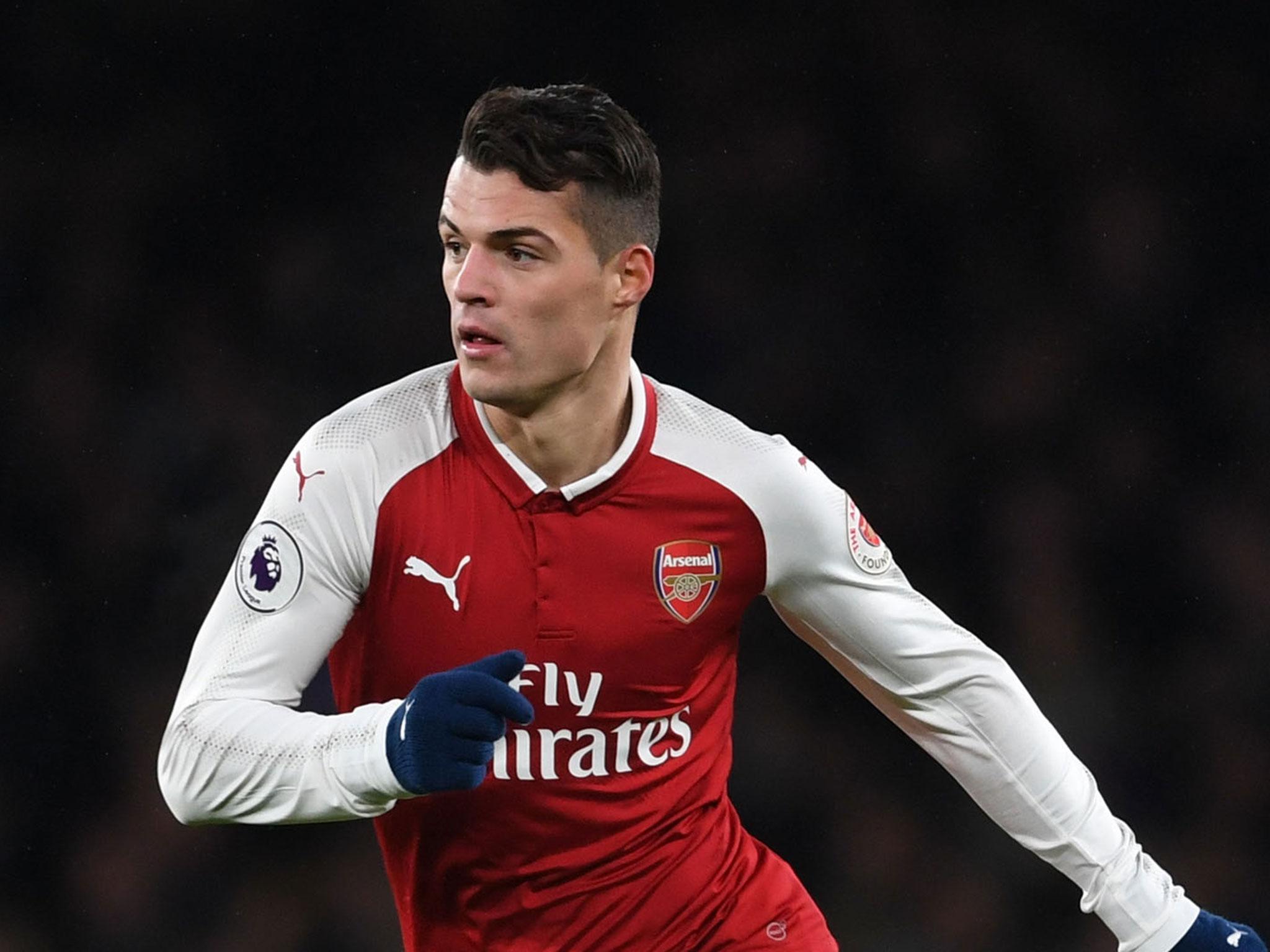 Granit Xhaka joins a lengthy injury list ahead of Arsenal's trip to Forest