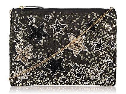 Star Embellished Clutch Bag, £14, George at Asda