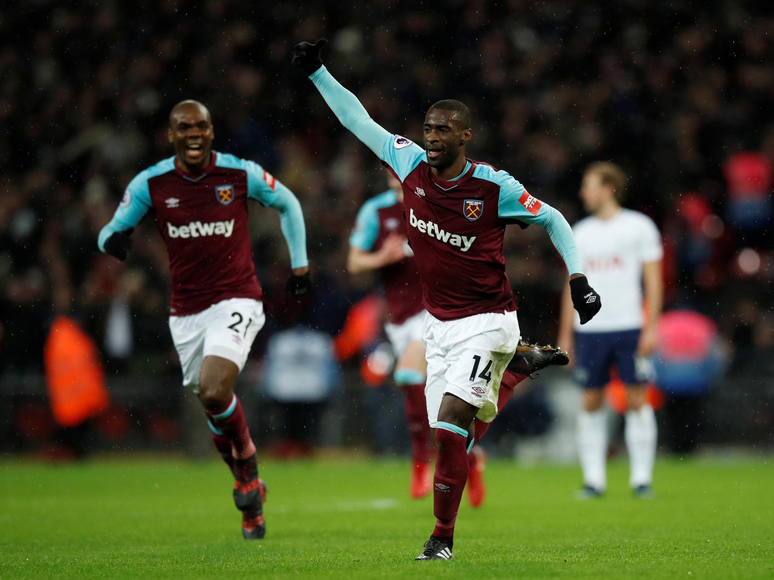 Obiang scored a thunderbolt to open the scoring