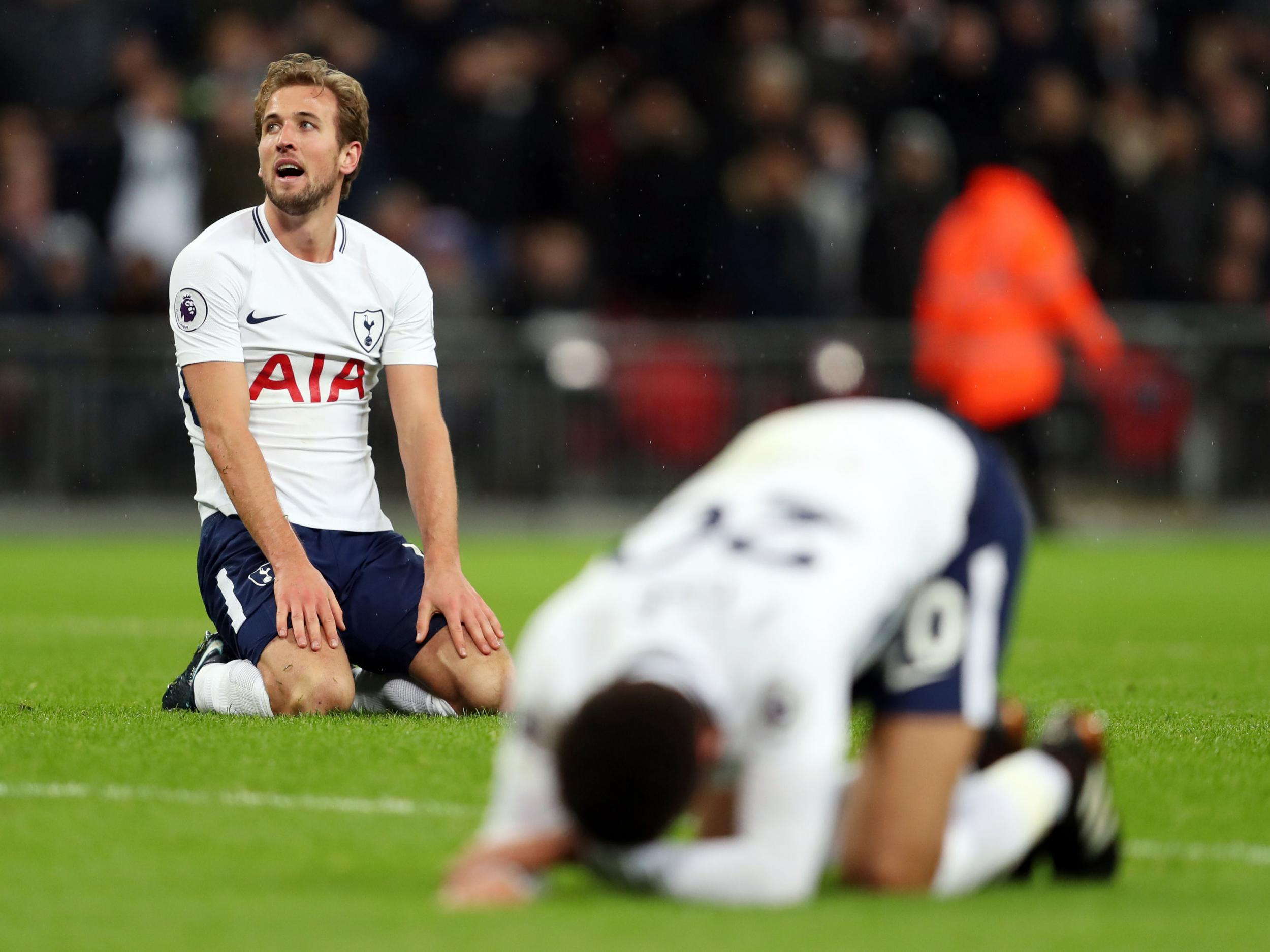 Kane and Alli couldn't find a way past the West Ham defence