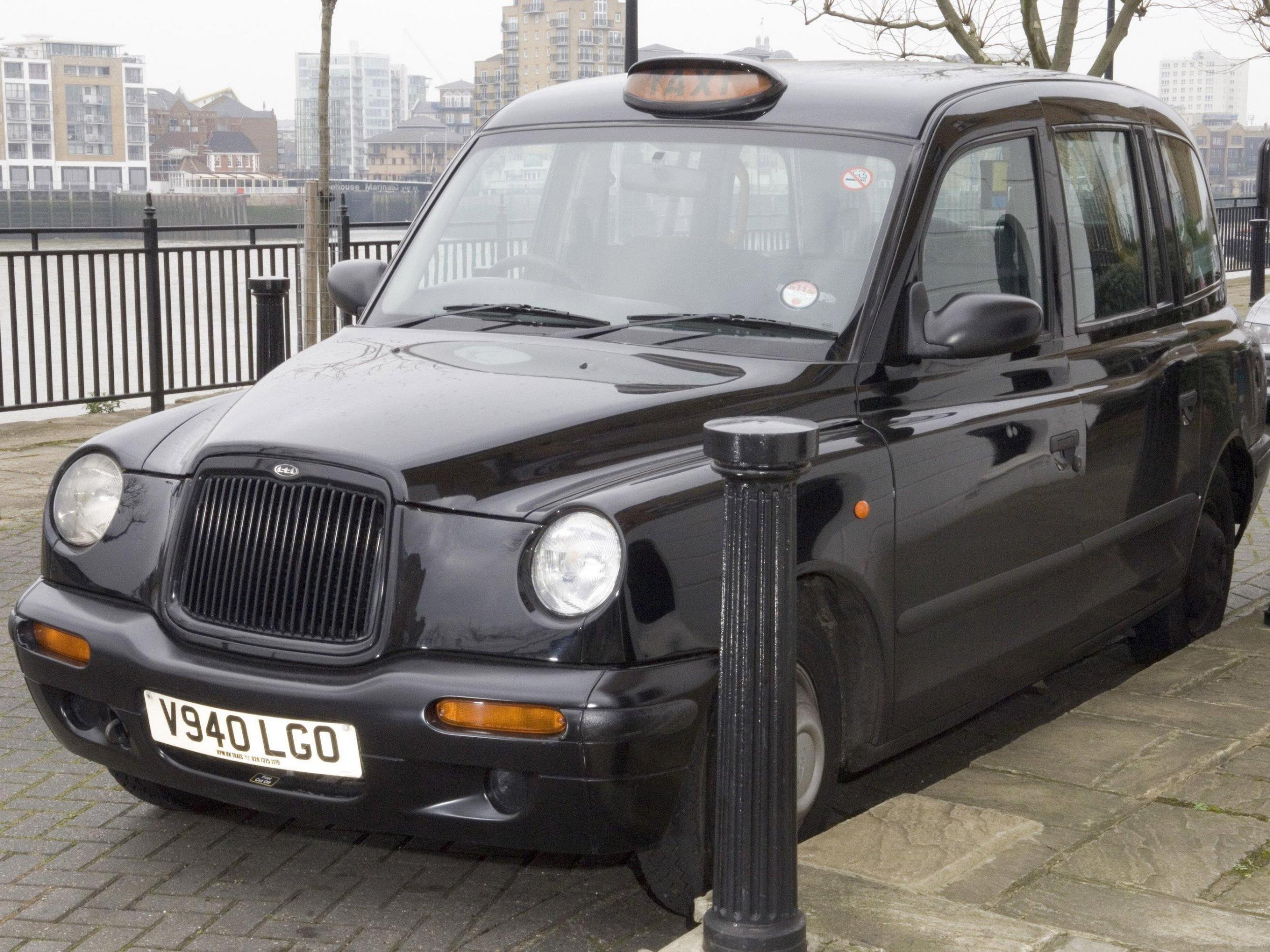 The black cab of London cabbie rapist Worboys, who is to be released from prison