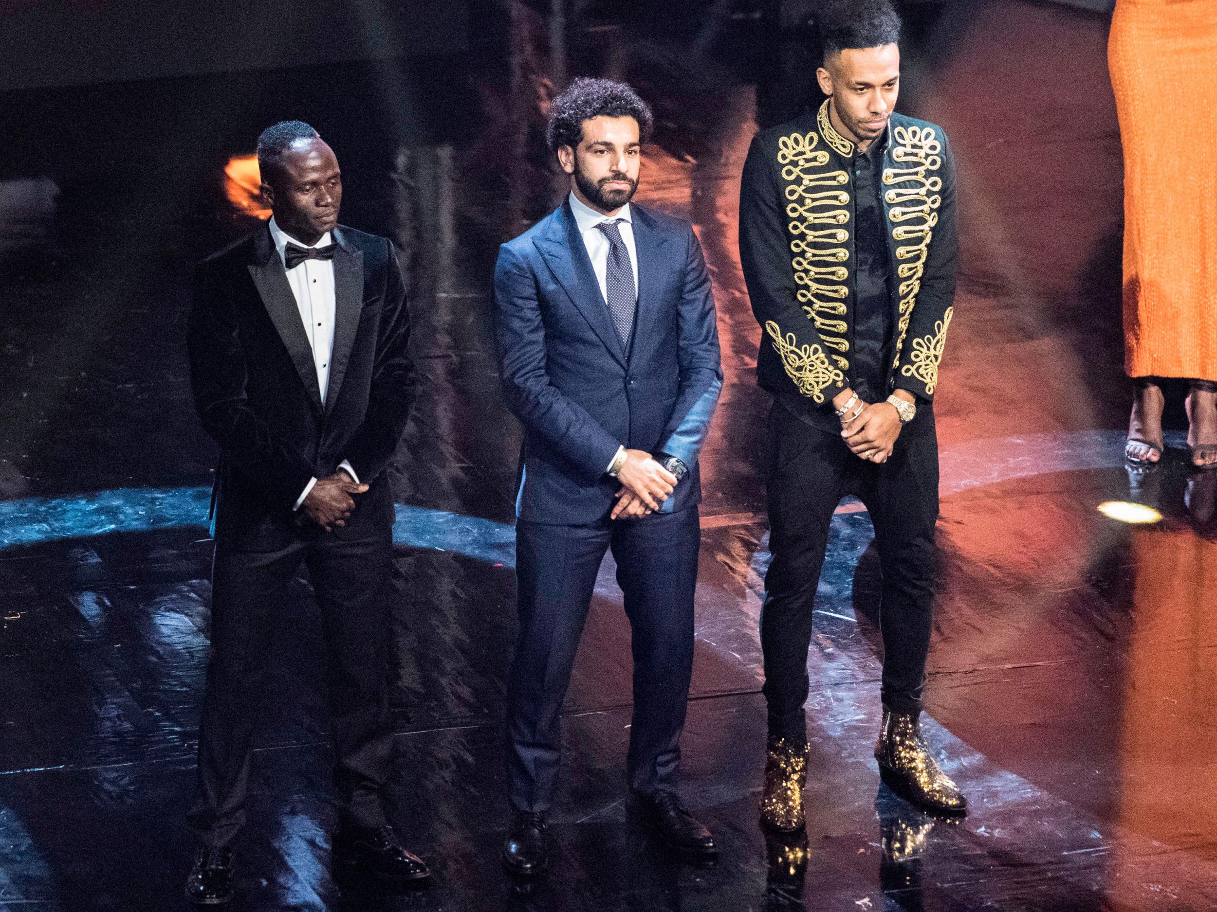 Mohamed Salah was named the African Footballer of the Year on Thursday