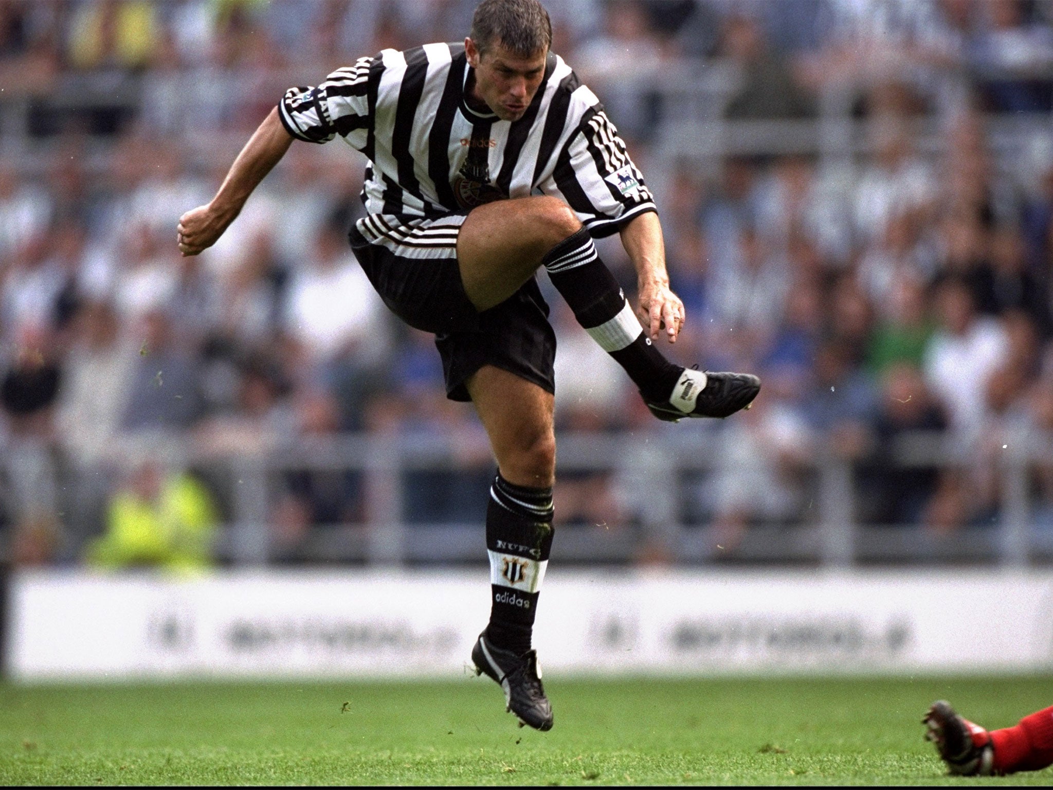 Rob Lee in his Newcastle days