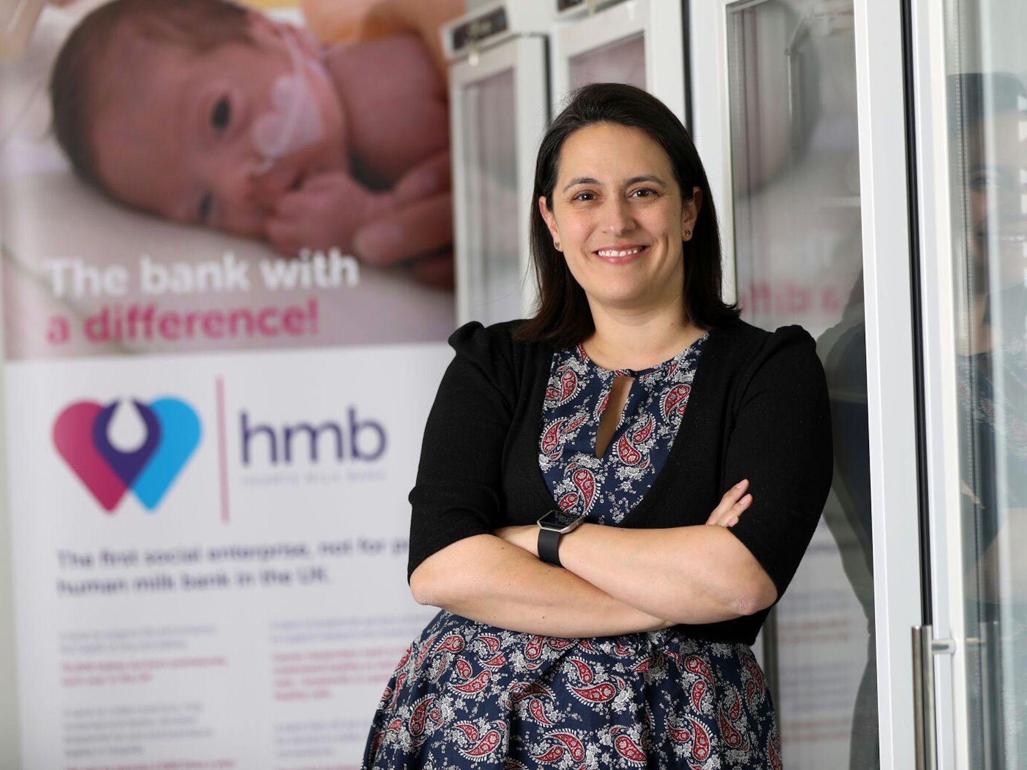 Dr Natalie Shenker founded the Hearts Milk Bank in 2016.