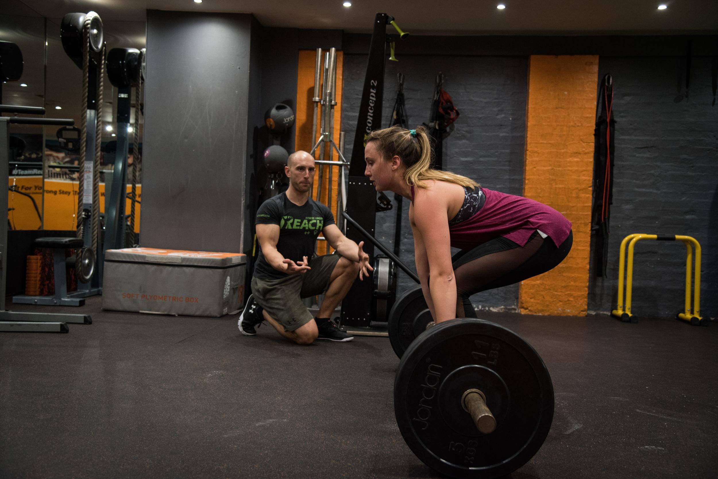 Rachel finds a new love of deadlifting