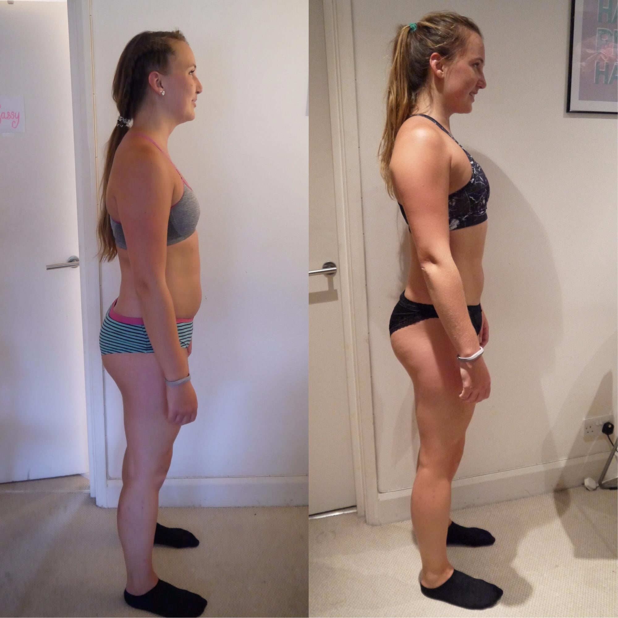 Rachel's six-week transformation