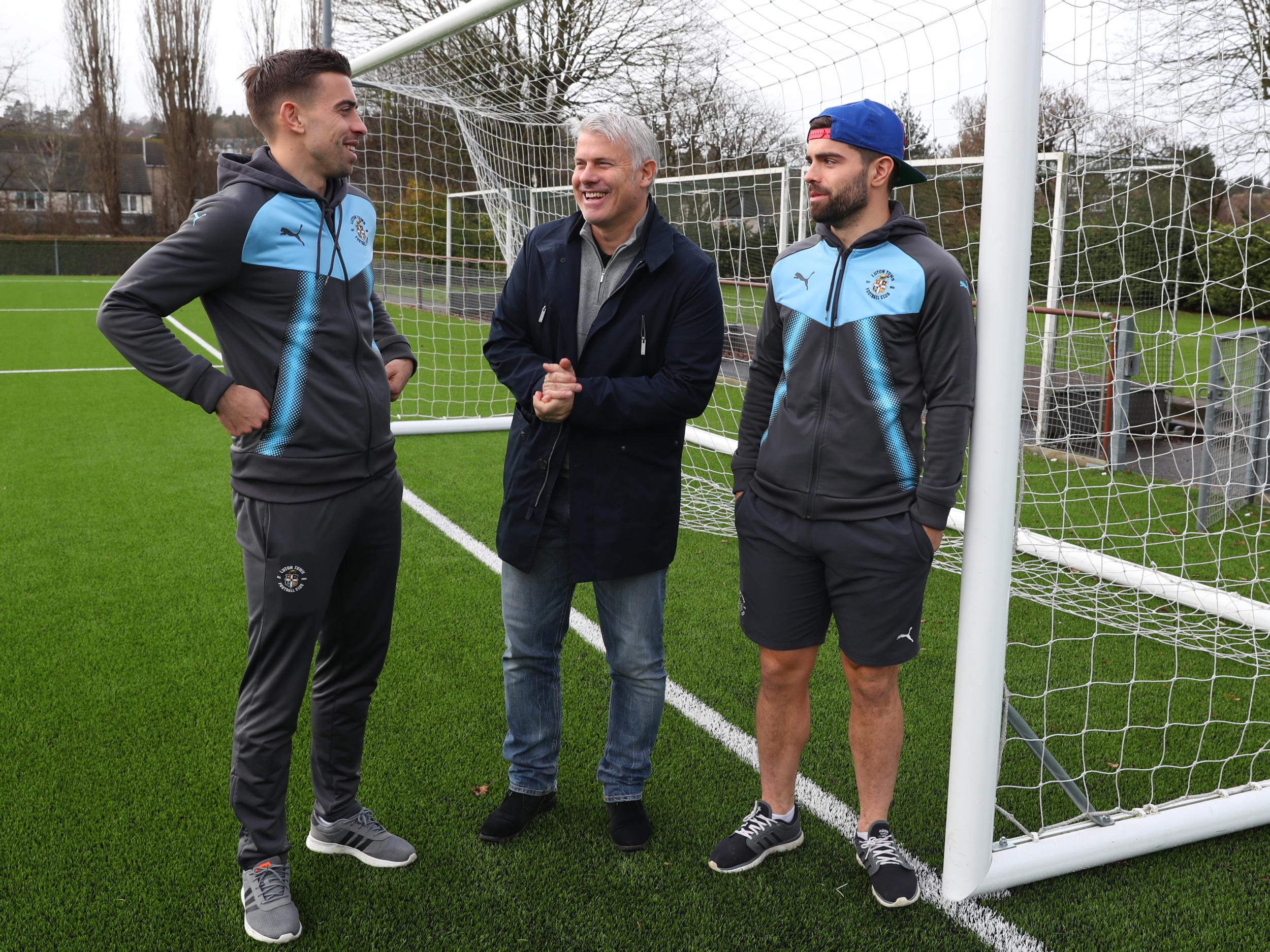 Olly (left) and Elliot (right) are not going to do their dad's old team any favours