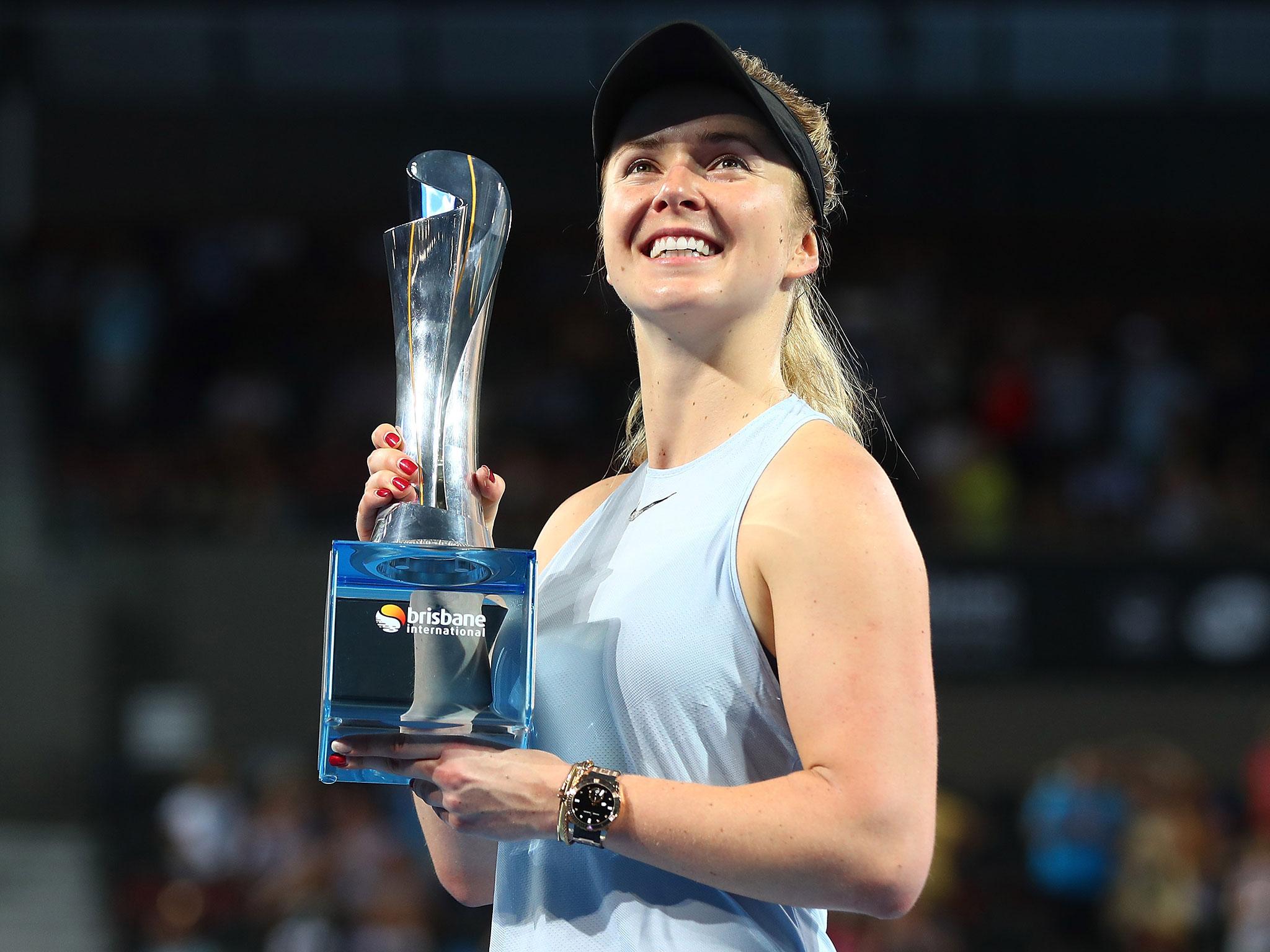 Elina Svitolina was too much for qualifier Aliaksandra Sasnovich