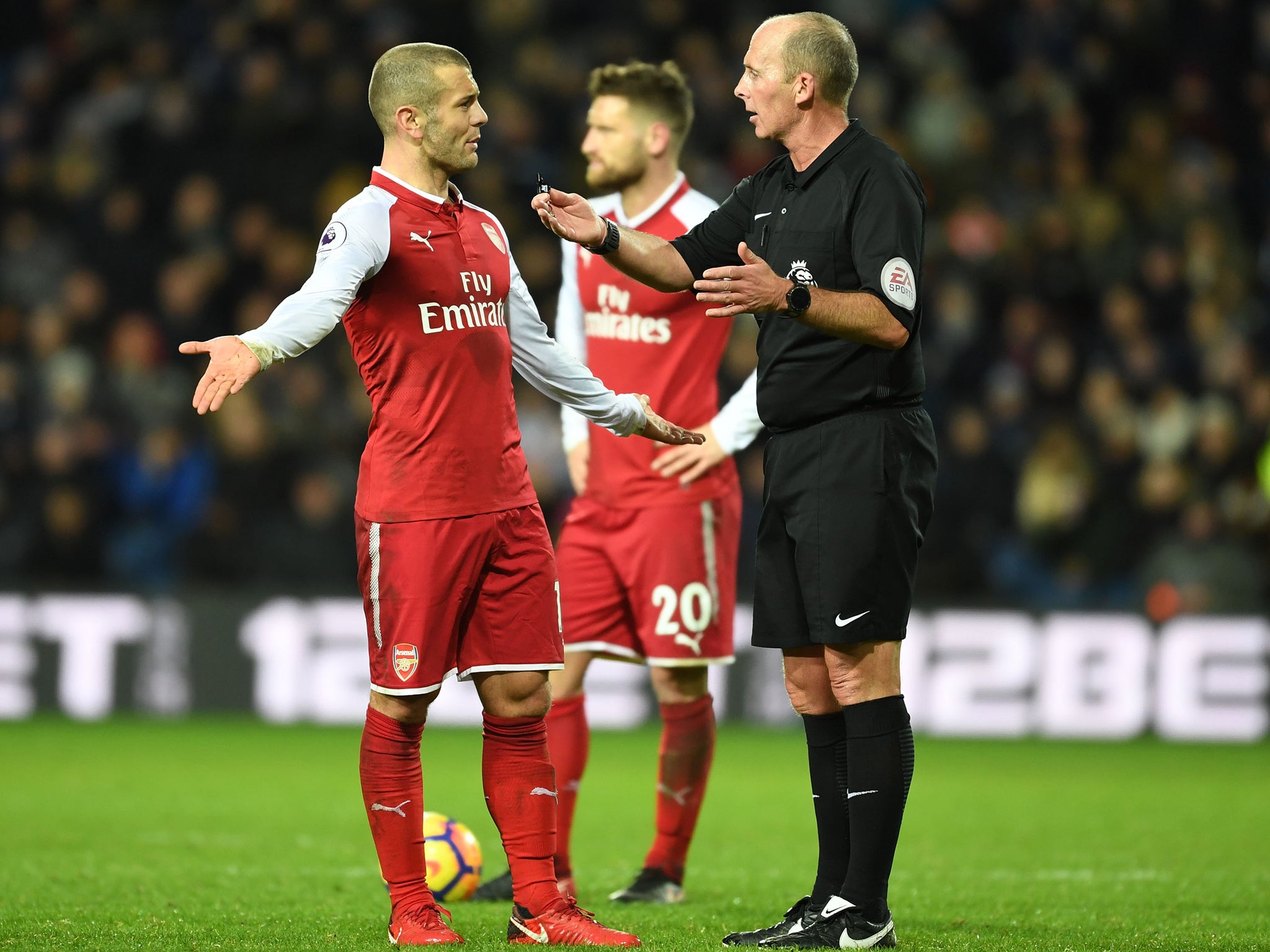 Mike Dean awarded a controversial penalty against Arsenal that he has since admitted was a mistake