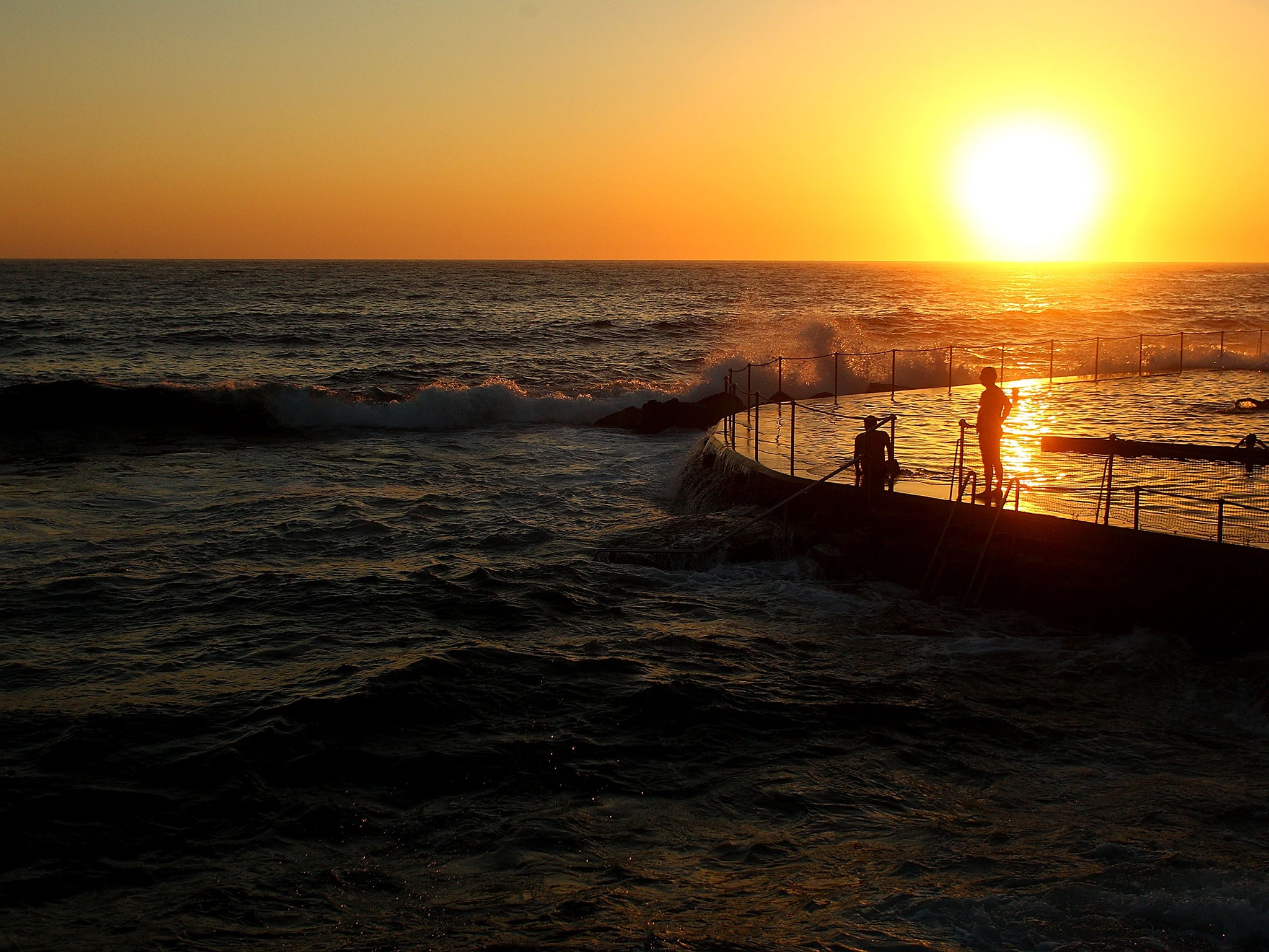 Bronte Beach got the better of this correspondent