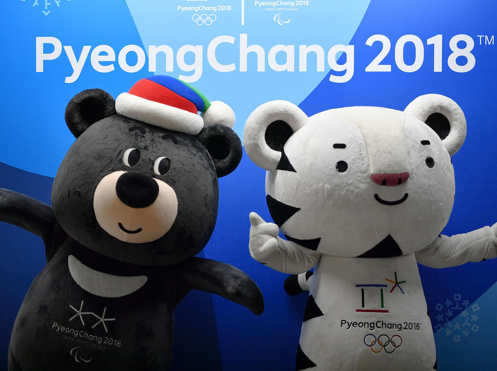 The Winter Olympics begin in Pyeongchang in a month's time