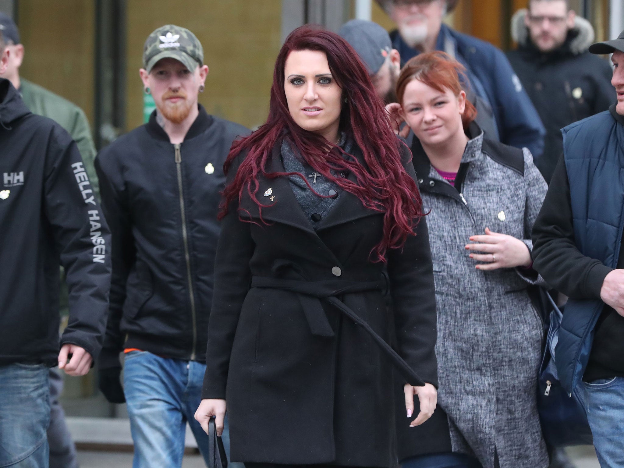 Jayda Fransen's Twitter account was recently blocked by the tech company