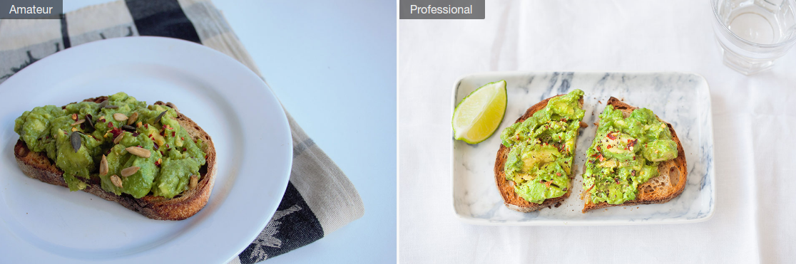 (Towergate) Never forget the lemon when photographing avocado toast