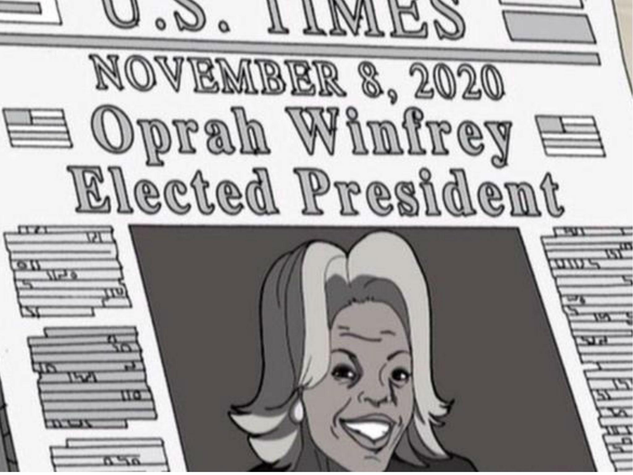 The 'Boondocks' prediction was featured in the first season of the show