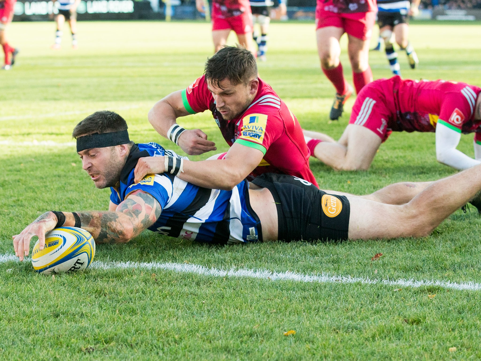 Banahan scored 90 tries in 251 appearances for Bath