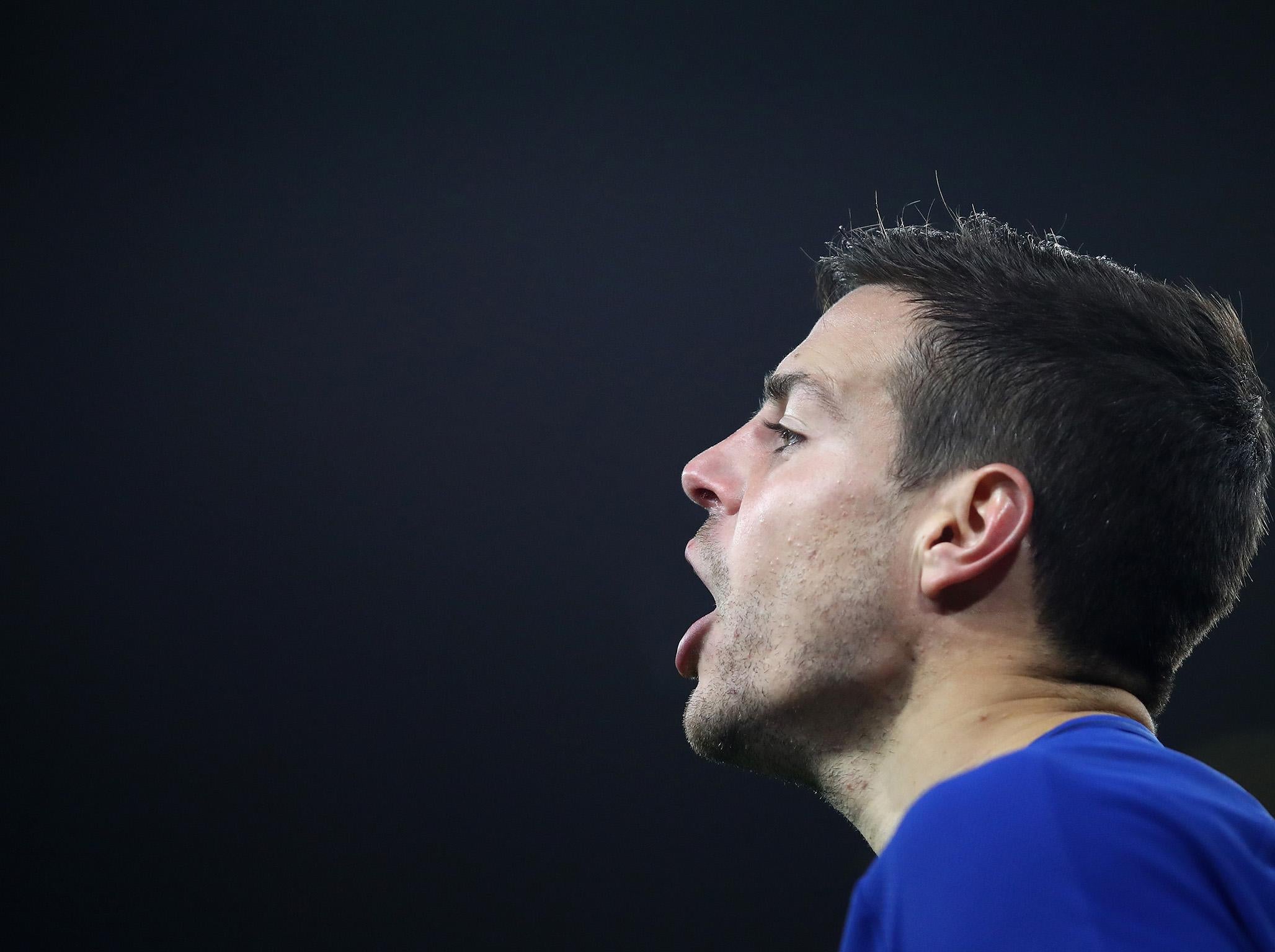 Almost claimed an assist late in the first half but his cross was headed straight at David Ospina by Cesc Fabregas.