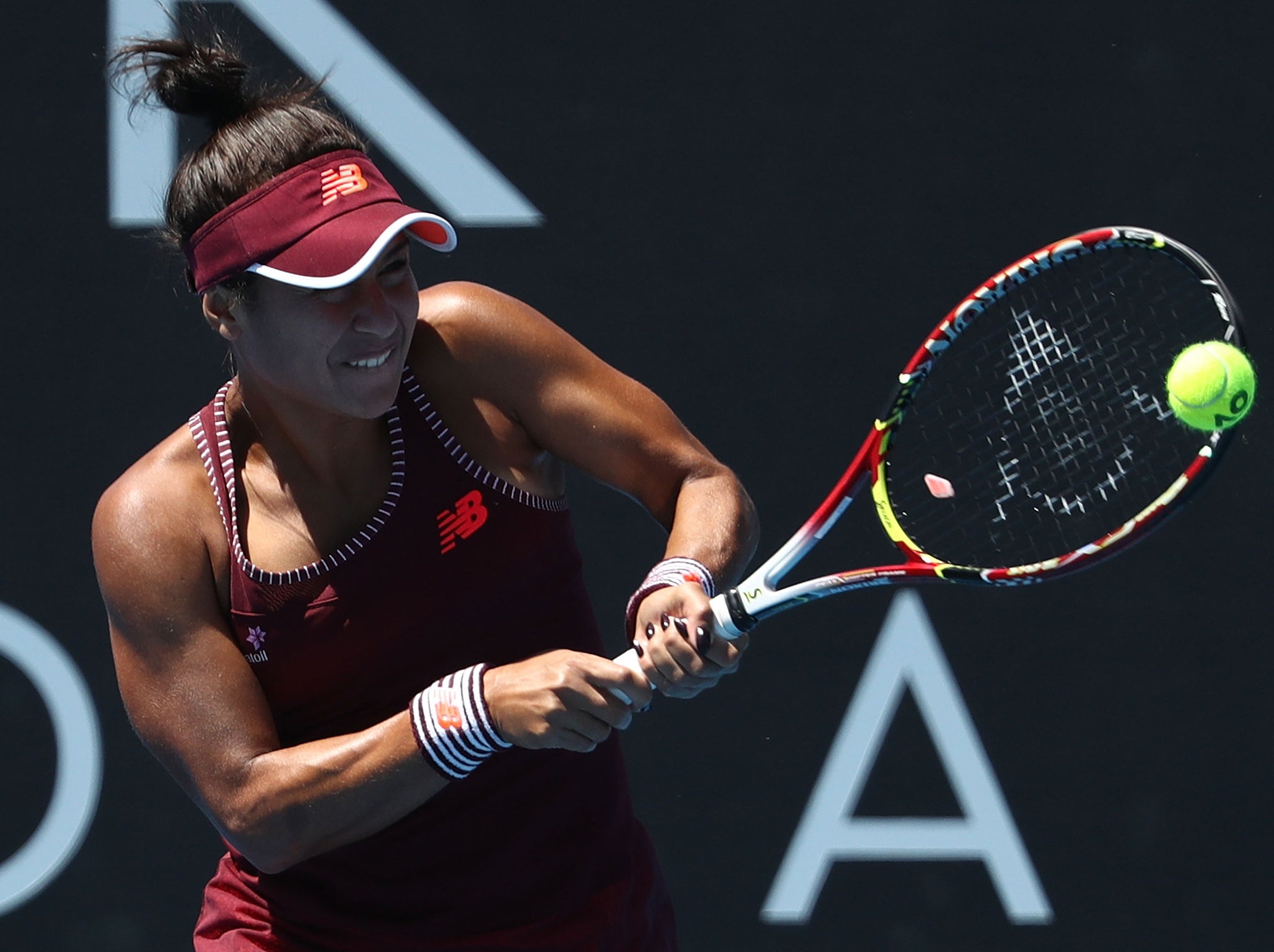 Heather Watson won the Hobart International in 2015