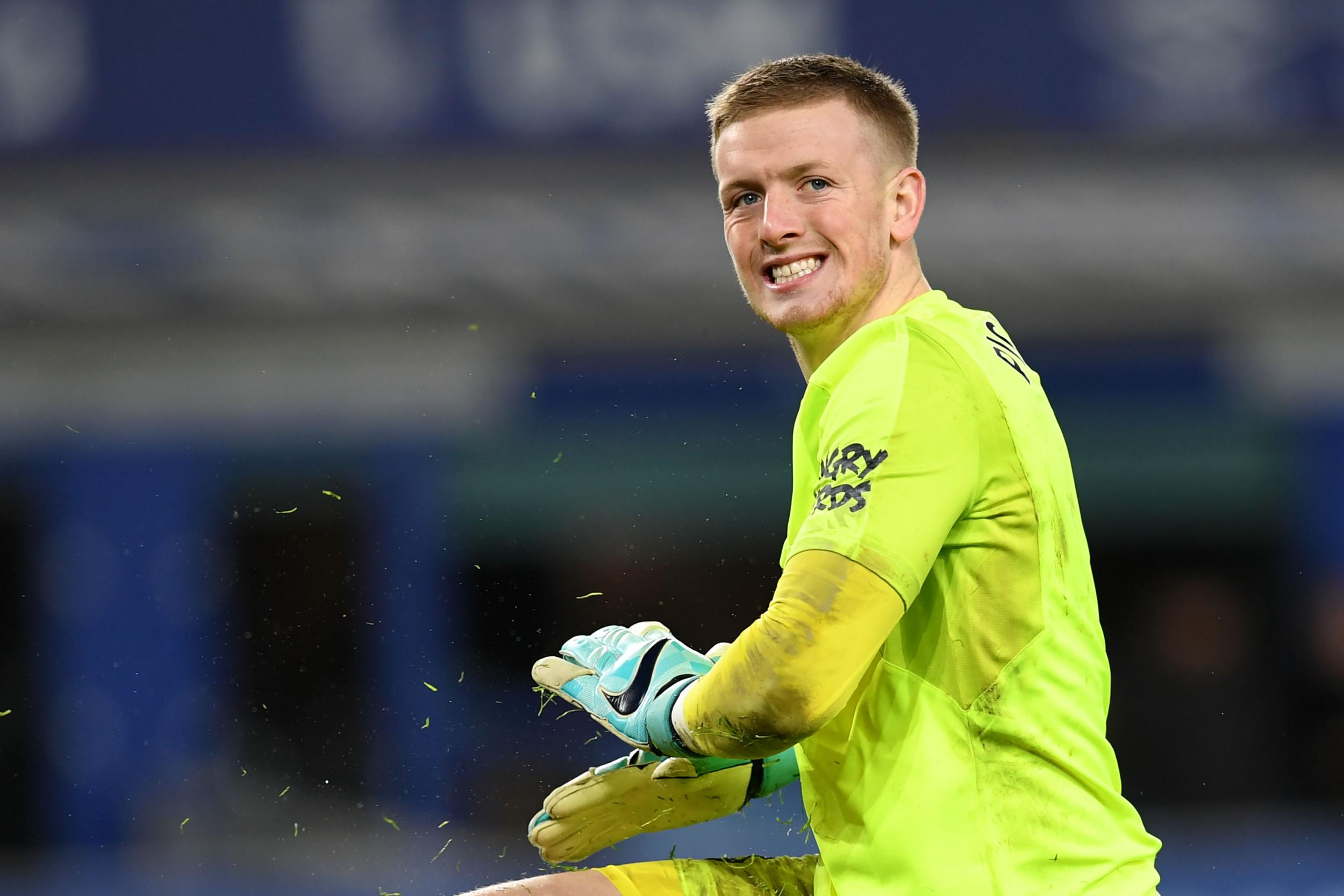 Jordan Pickford is likely to start in goal