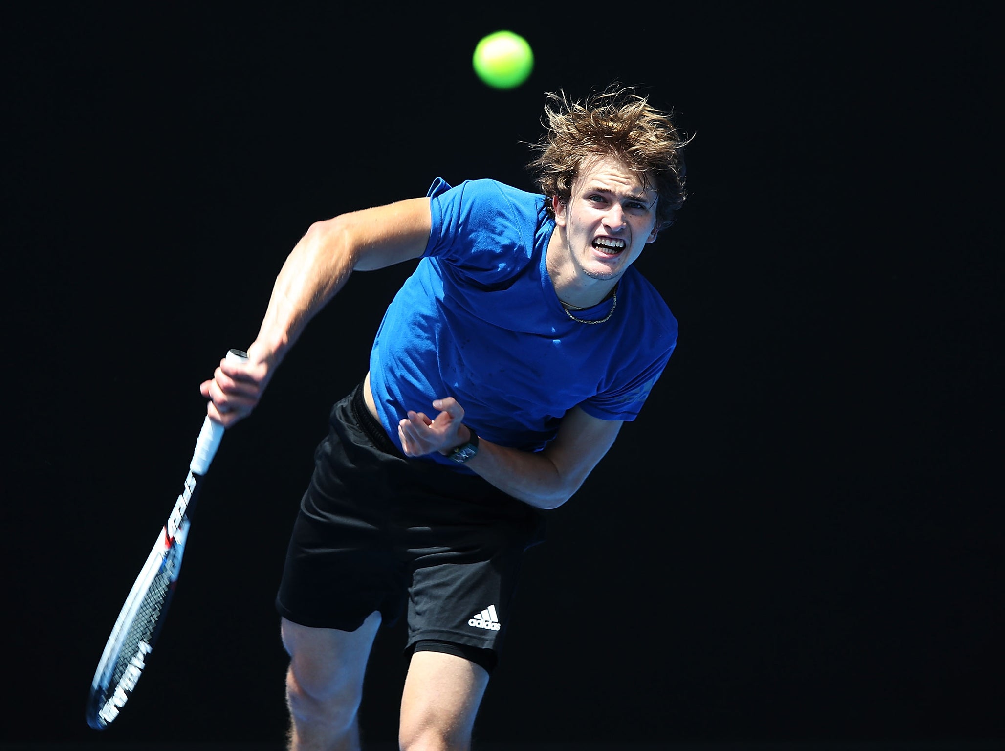 Alexander Zverev has never been beyond the third round of the Australian Open