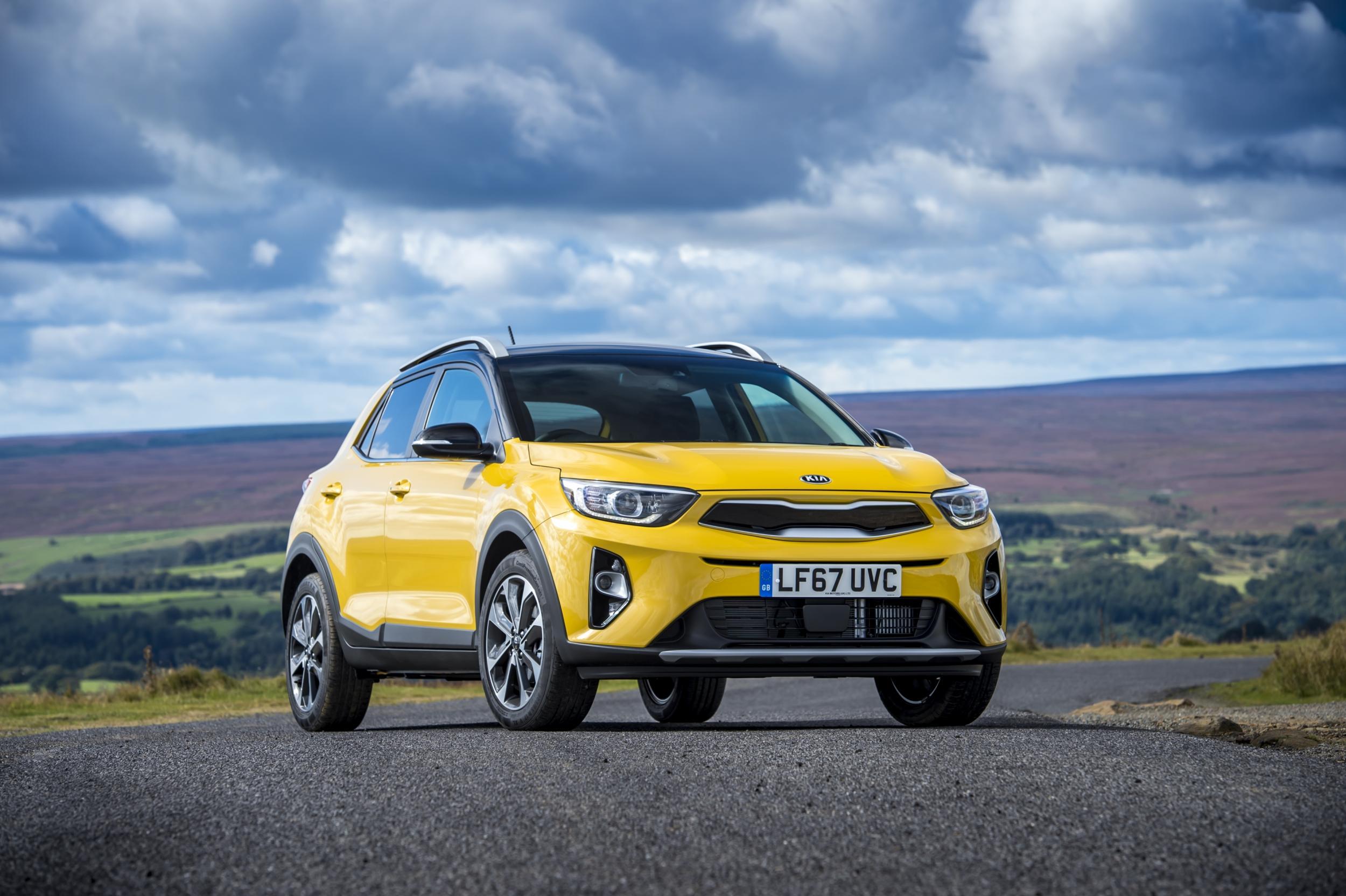 ‘Zest Yellow’ with black roof is one of 13 colours on offer