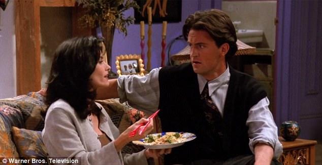 Chandler trying to prove his sexuality to Monica on ‘Friends’ (Wa