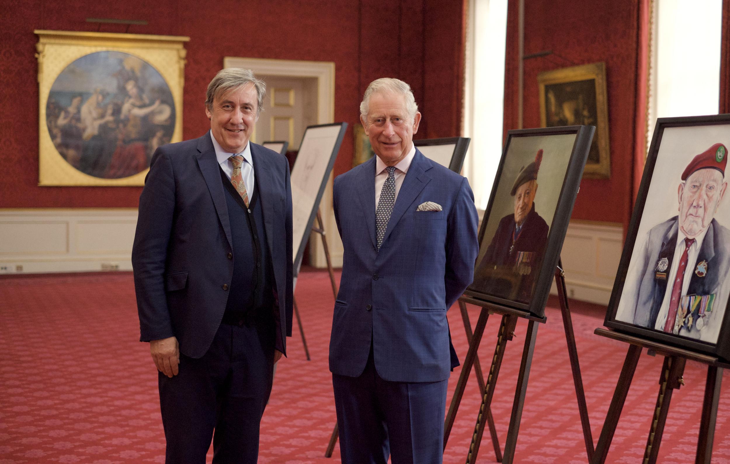 Andrew Graham-Dixon with... the future king?