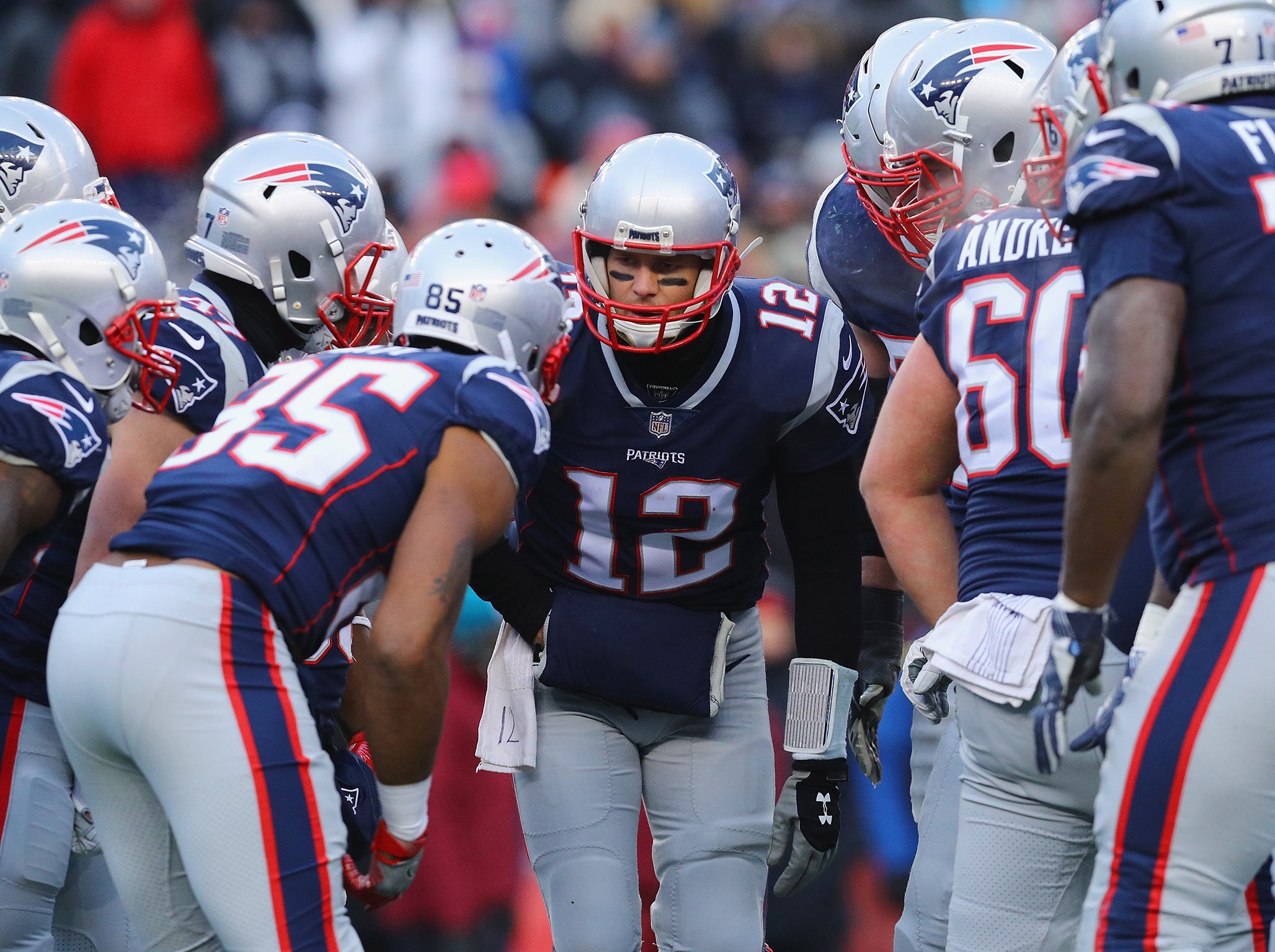 The Patriots take on the Tennessee Titans