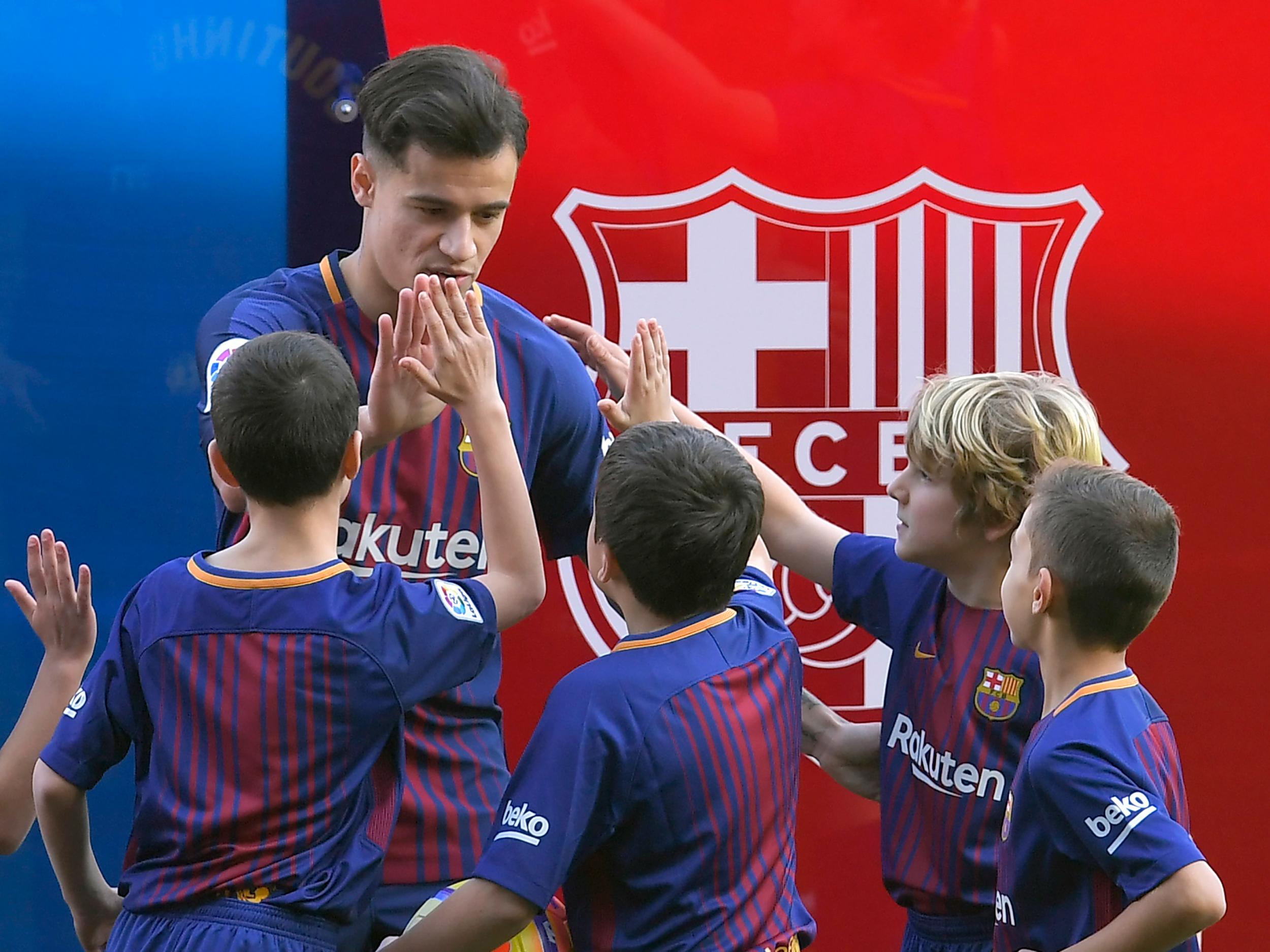 Coutinho completed his 'dream' move to Barcelona last month