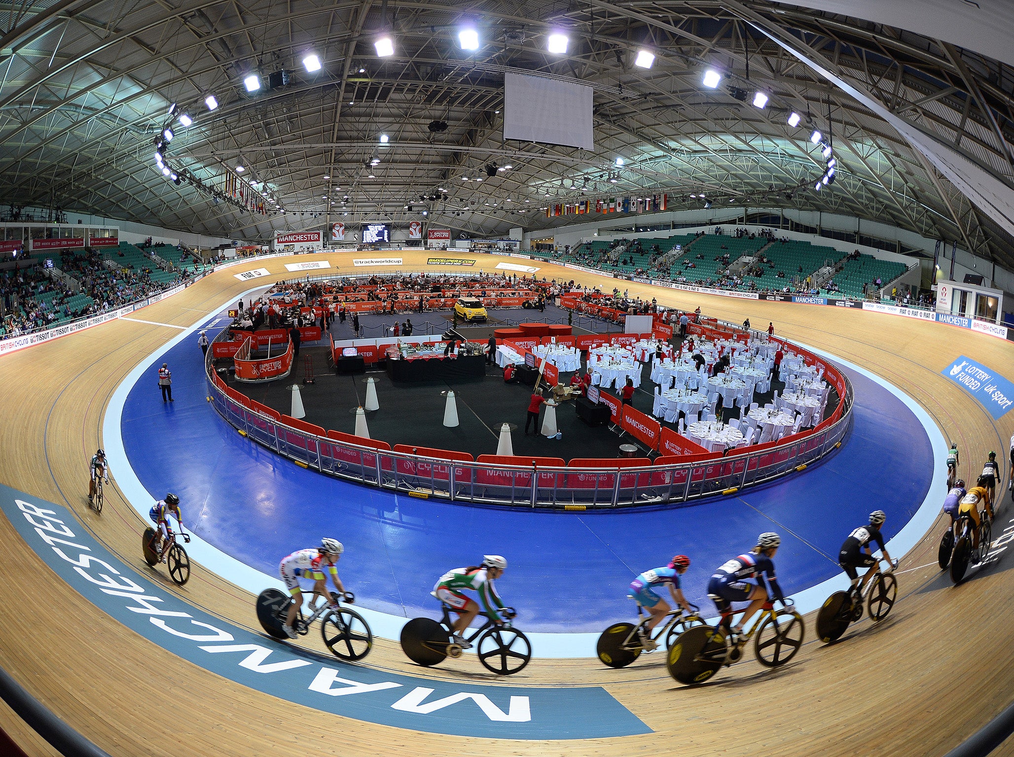 The medical room at the Manchester Velodrome was 'chaotic and disorganised'