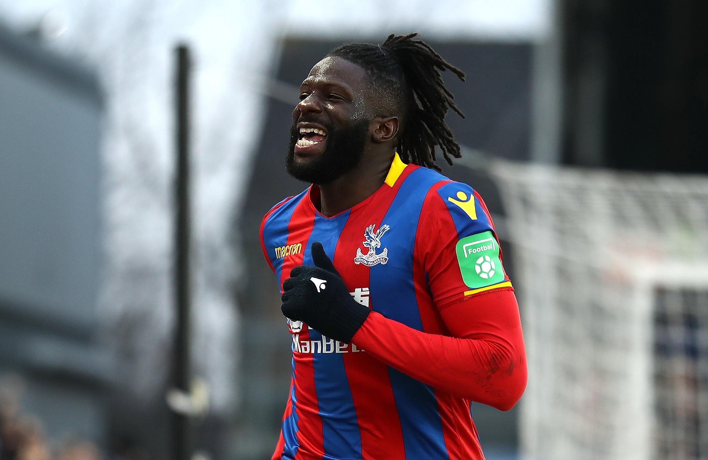 Sako celebrates his early goal