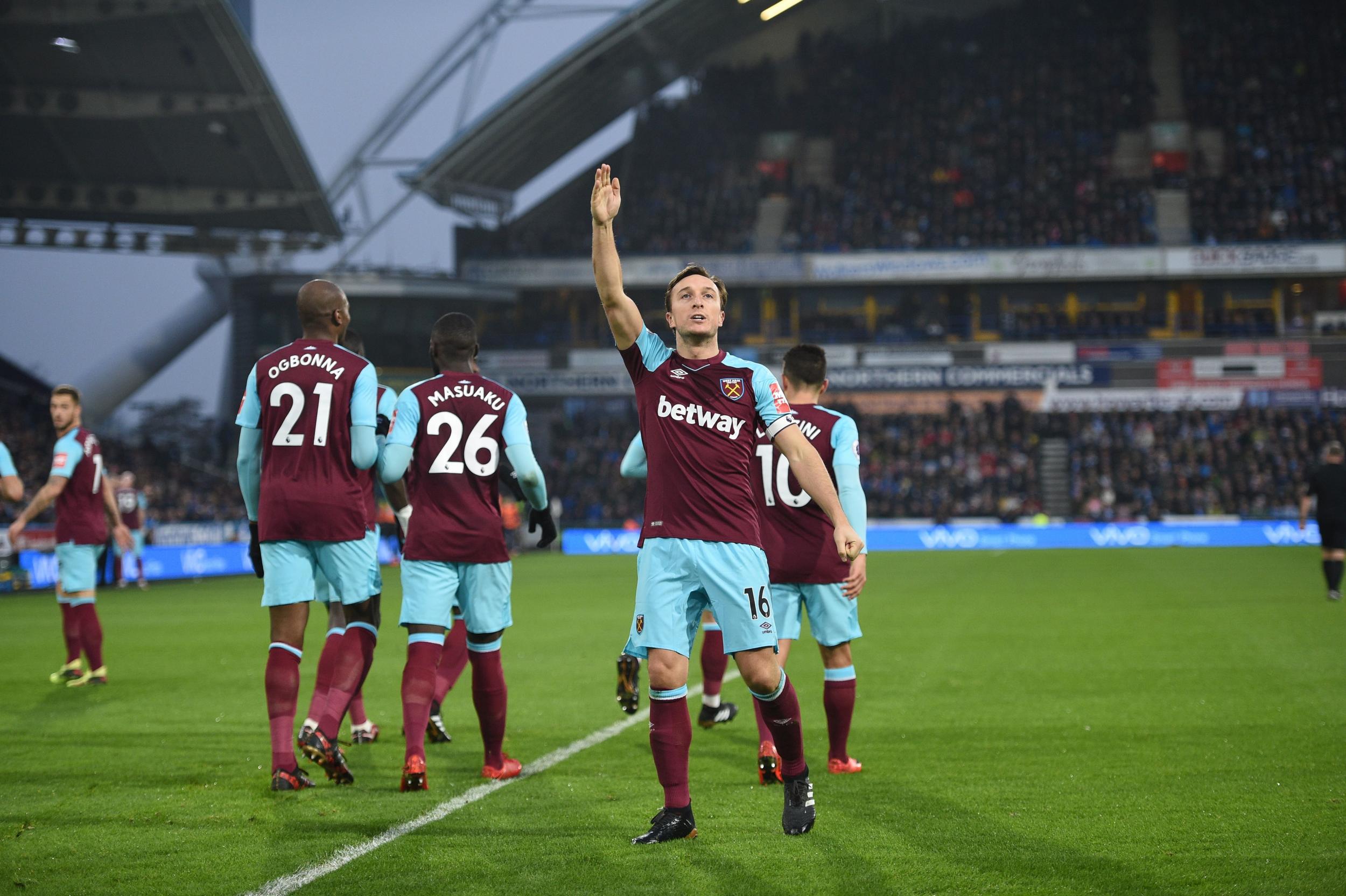 &#13;
Noble opened the scoring for the Hammers &#13;