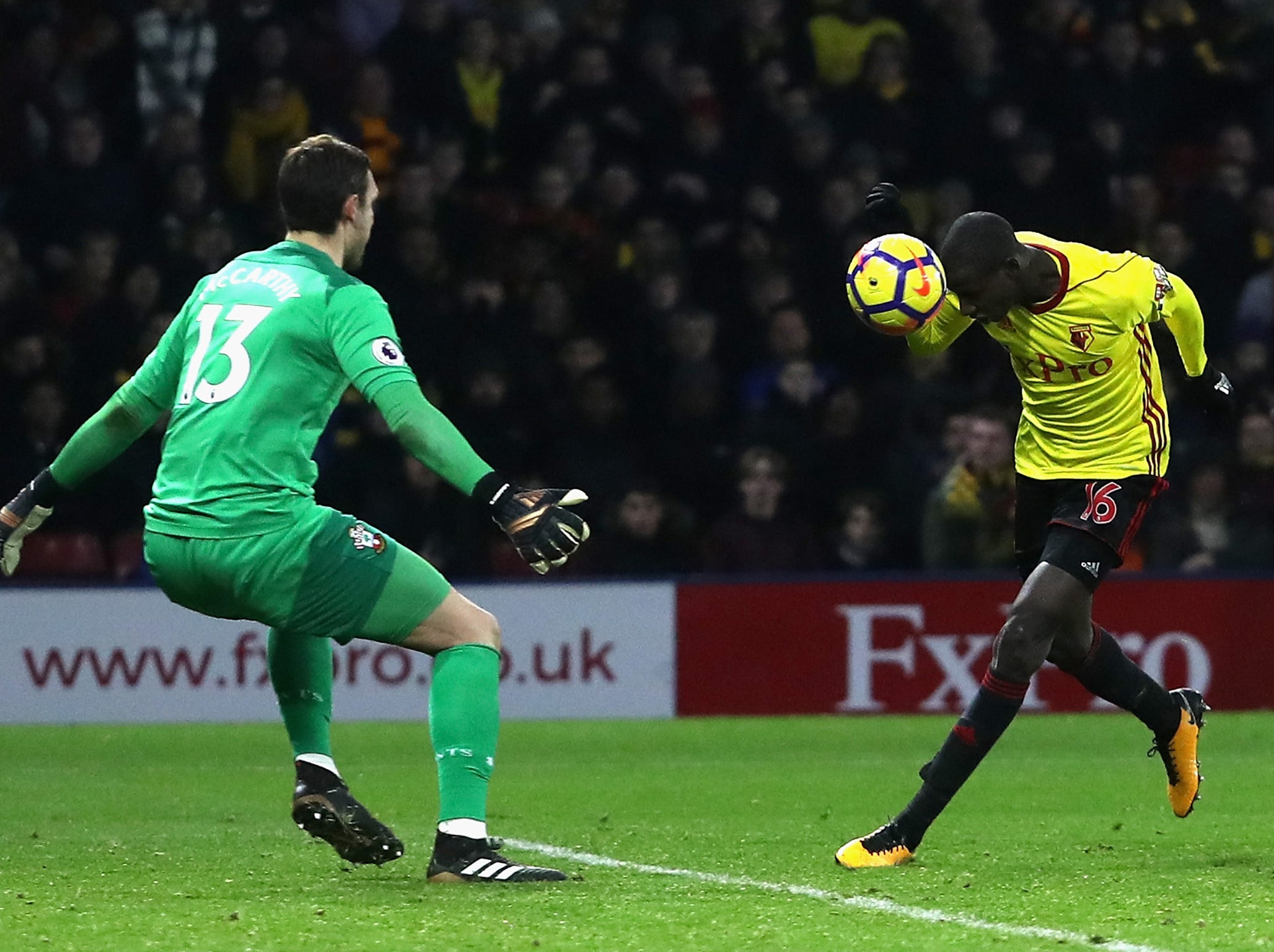 Abdoulaye Doucoure scored an injury-time equaliser for Watford