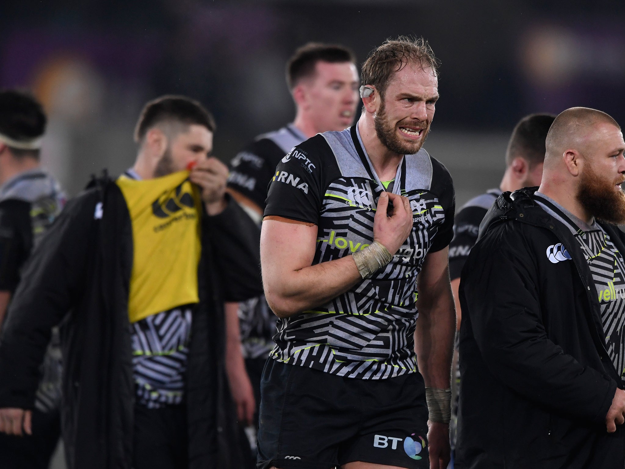 Alun Wyn Jones hopes for a change in fortunes when Ospreys travel to Clermont