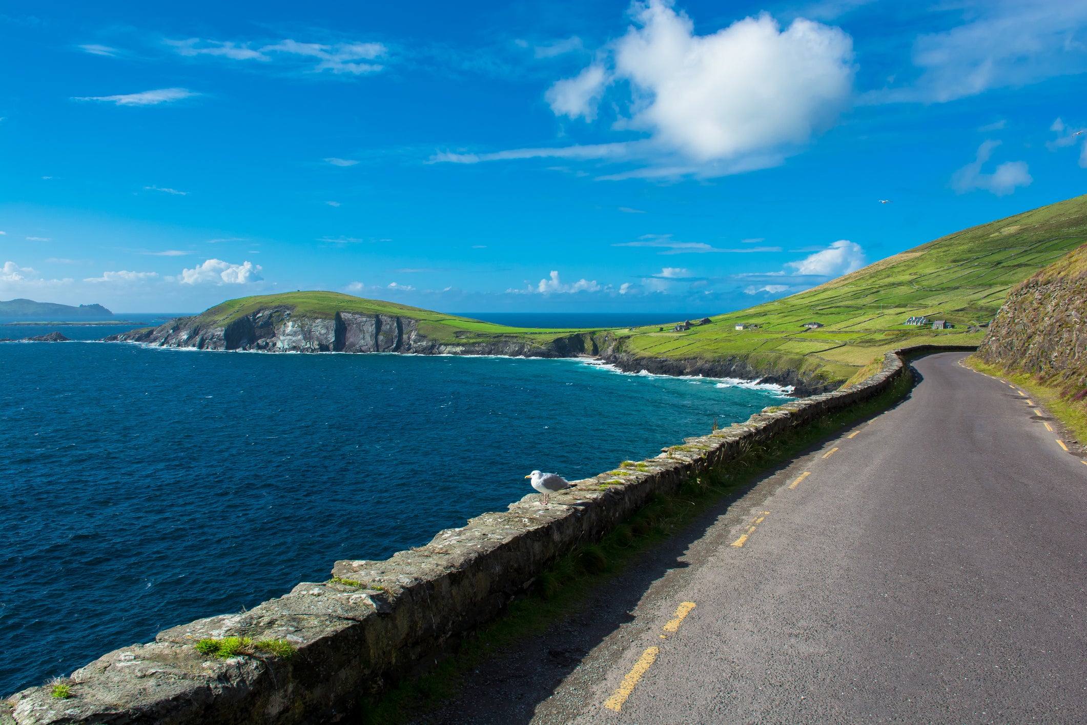 The Ring of Kerry, one of the most scenic parts of the Wild Atlantic Way