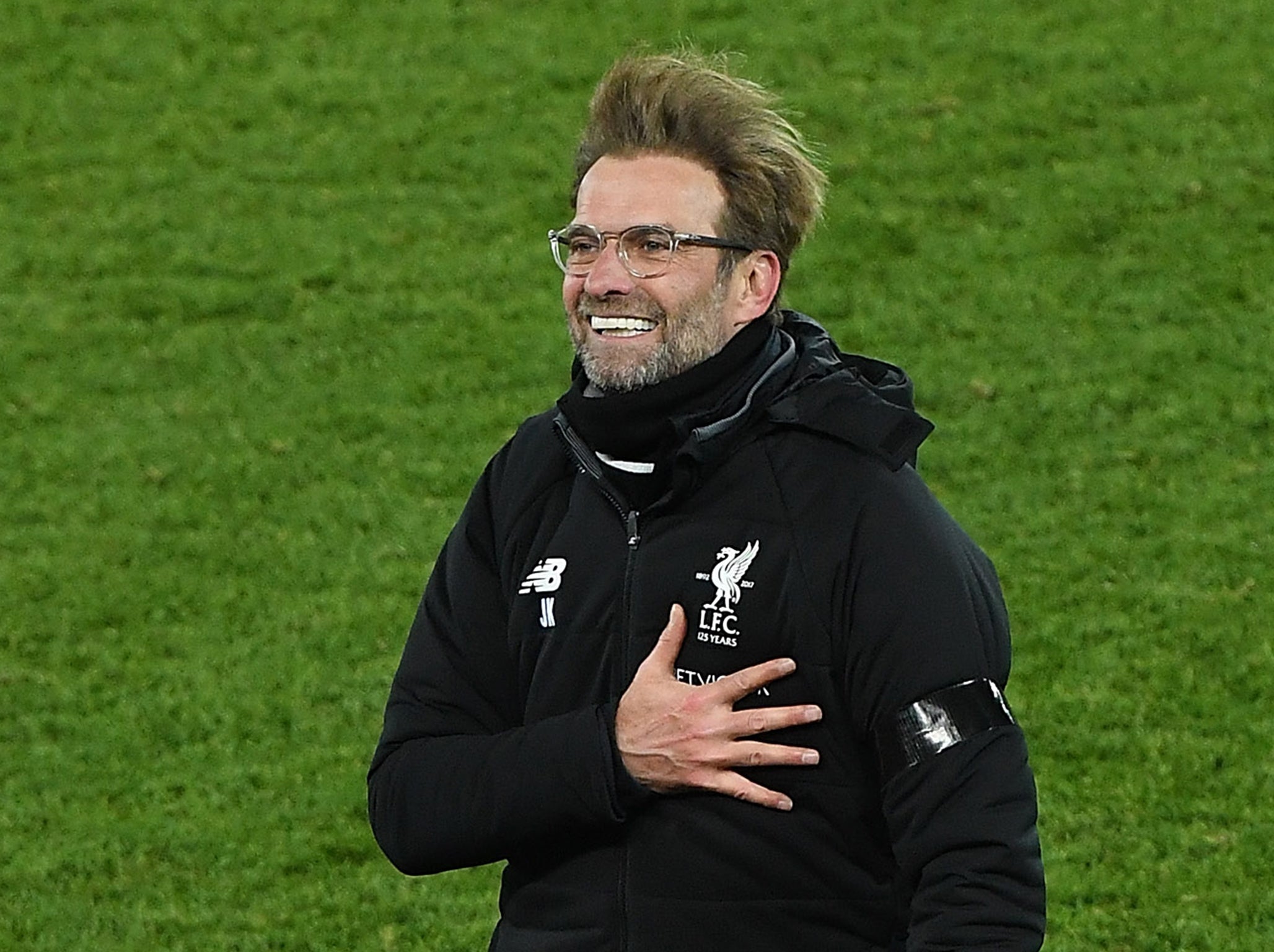 Jurgen Klopp was delighted with his team's performance