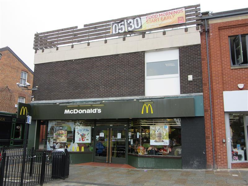 Google Street View: Middleton McDonald's, Manchester
