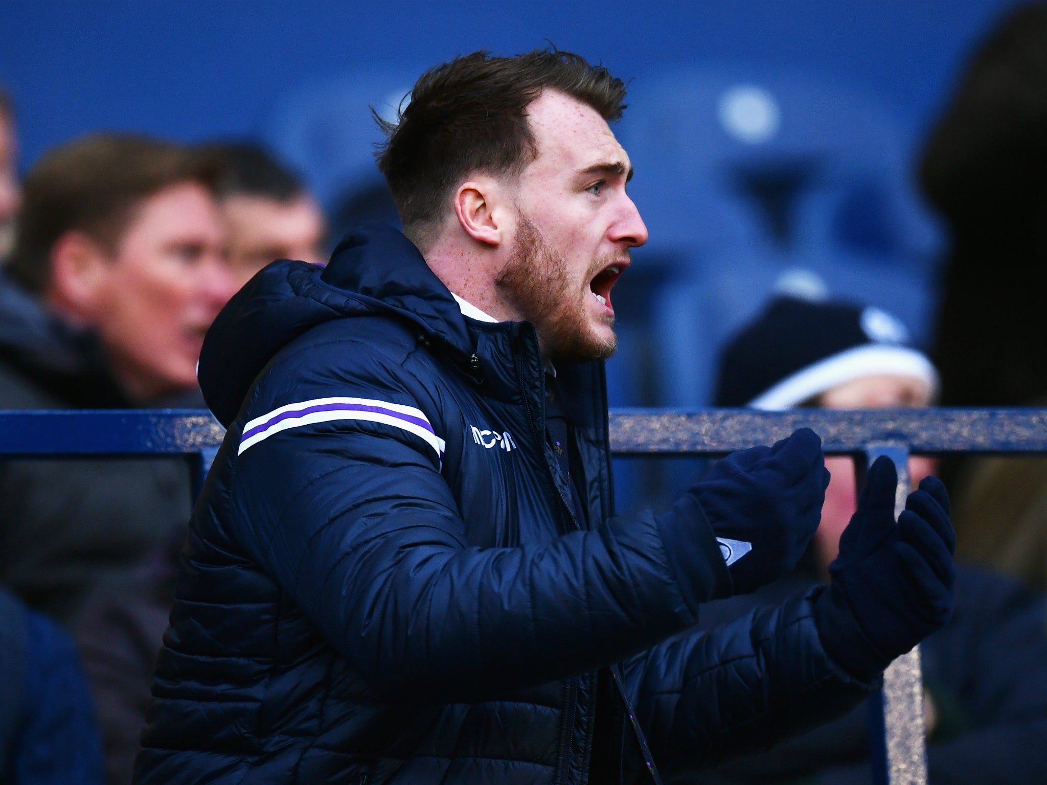 Stuart Hogg has been named in the Scotland squad despite missing the last month with injury