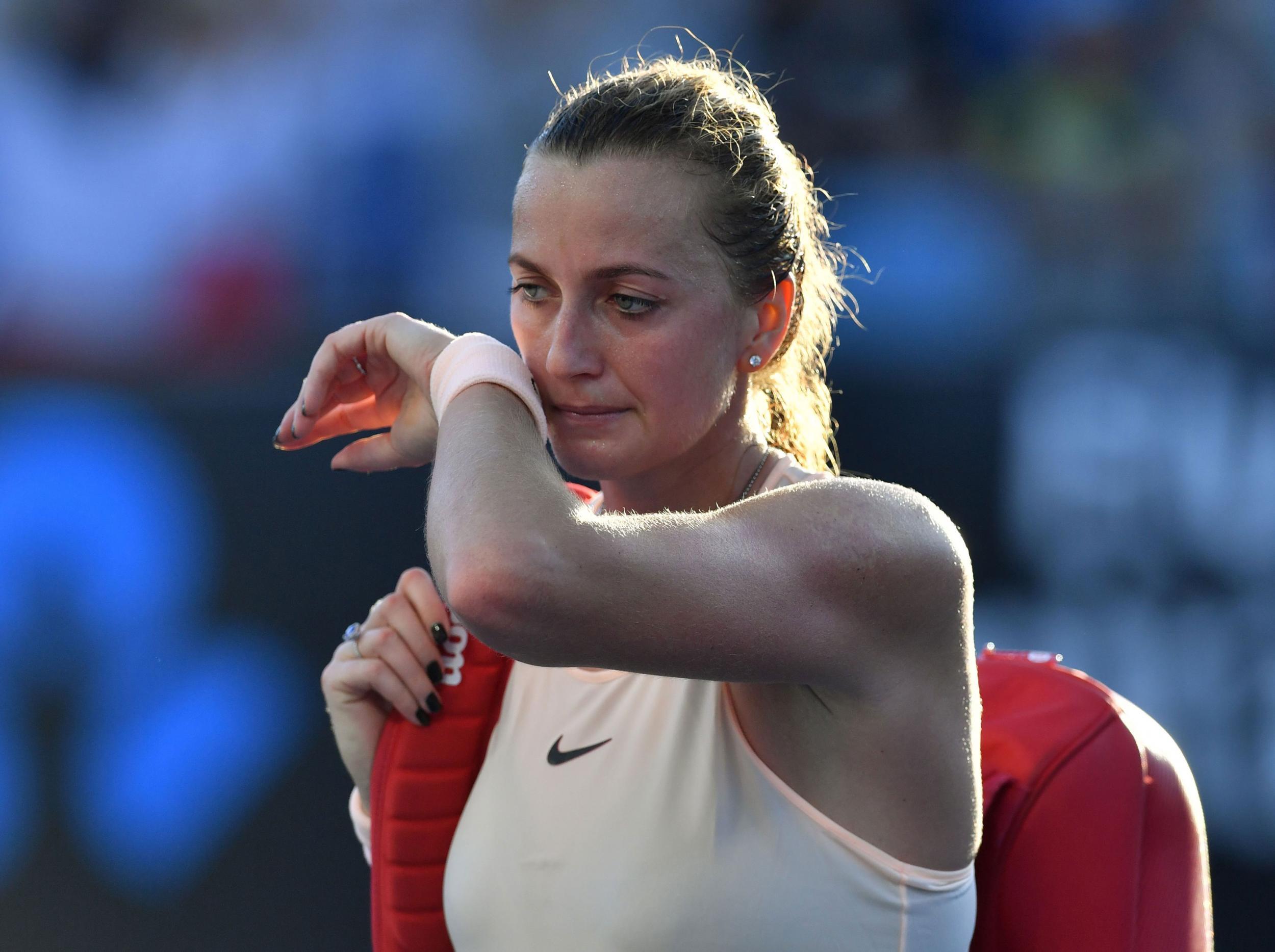 Petra Kvitova's Australian Open is over